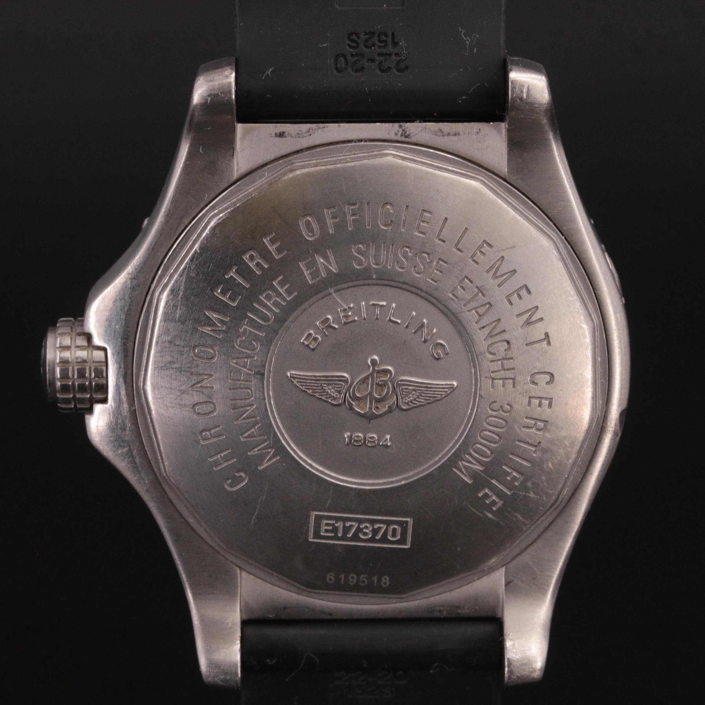 Breitling Avenger Seawolf Titanium Watch