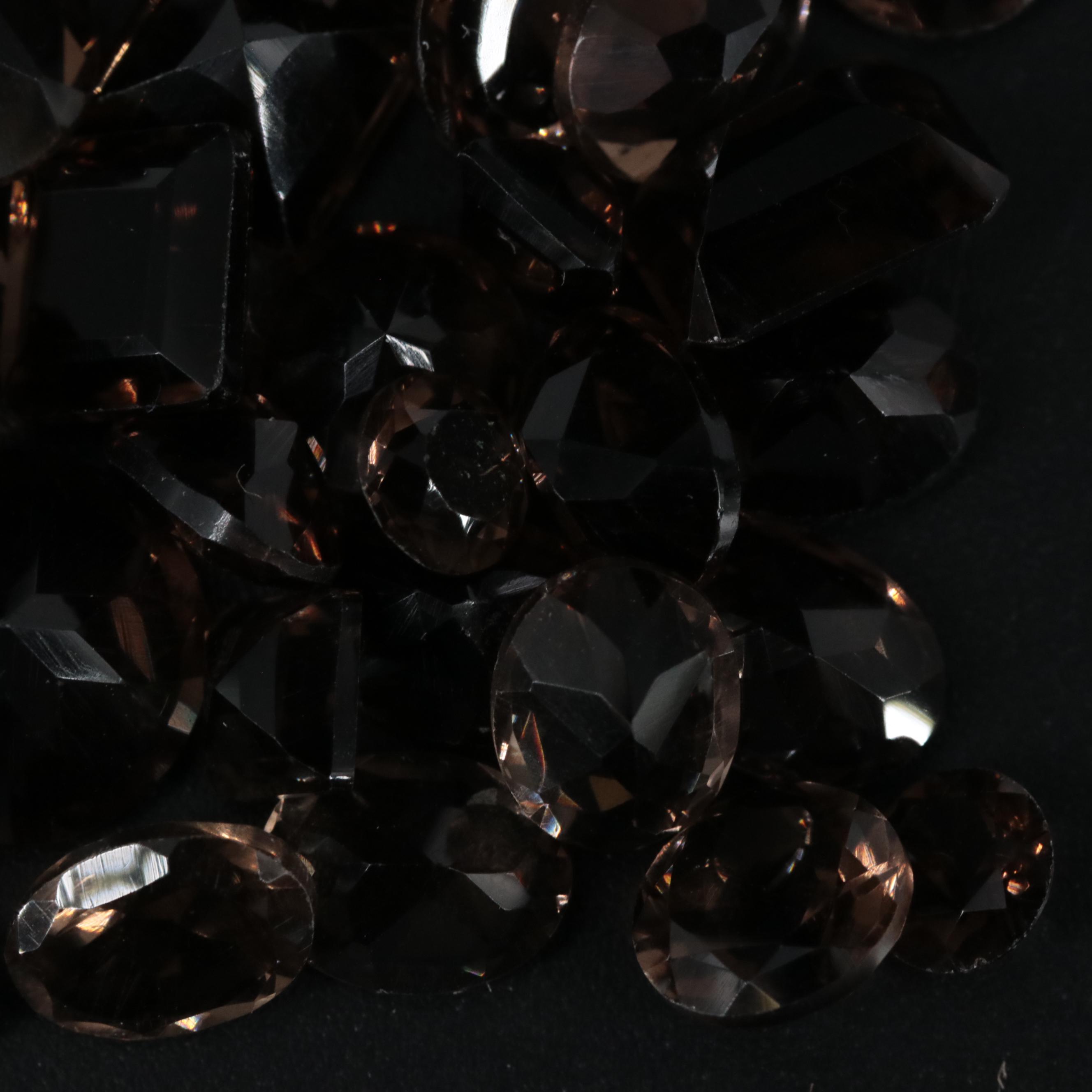 Loose 63.78 CTW Smoky Quartz