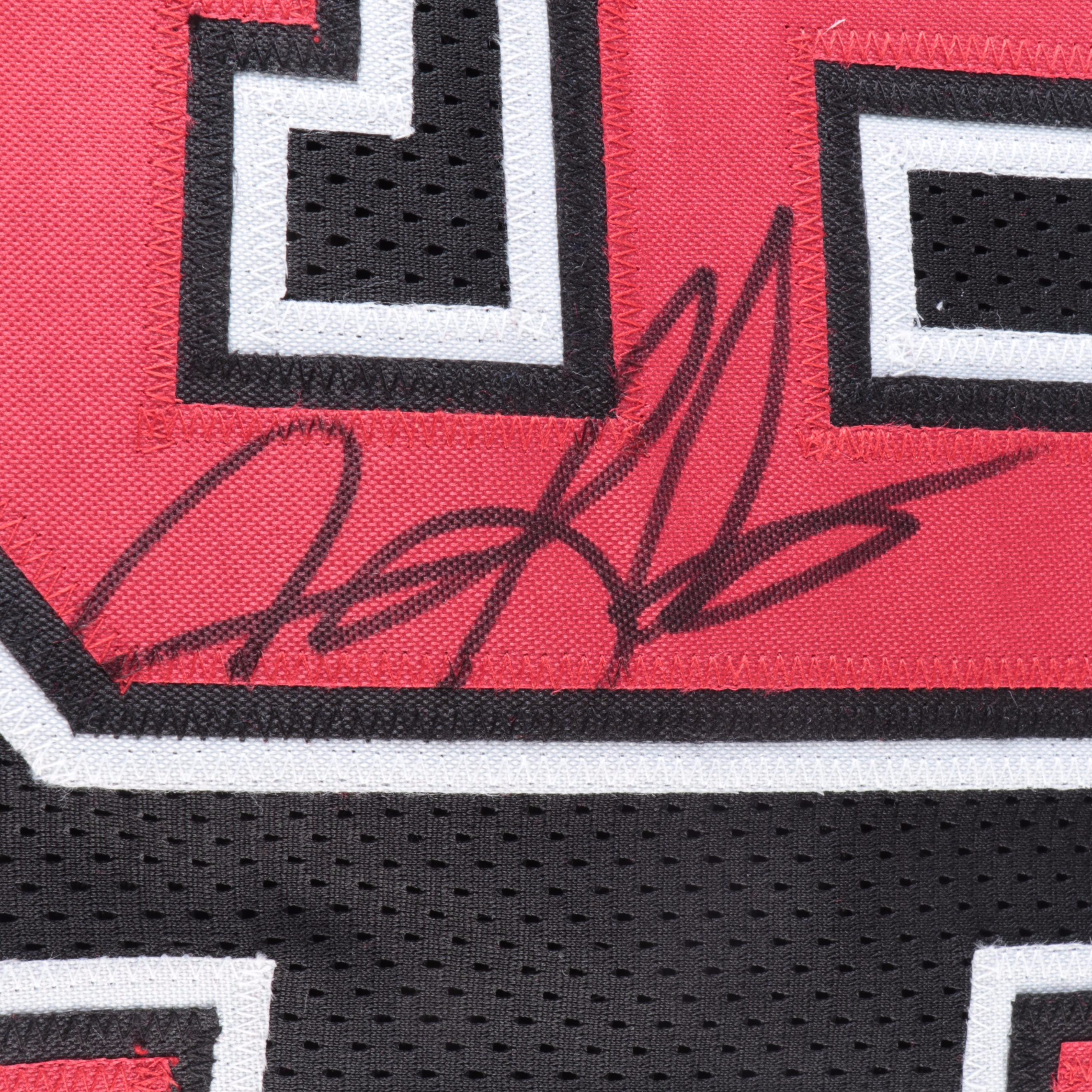 Chicago Bulls Dennis Rodman Signed Basketball Jersey