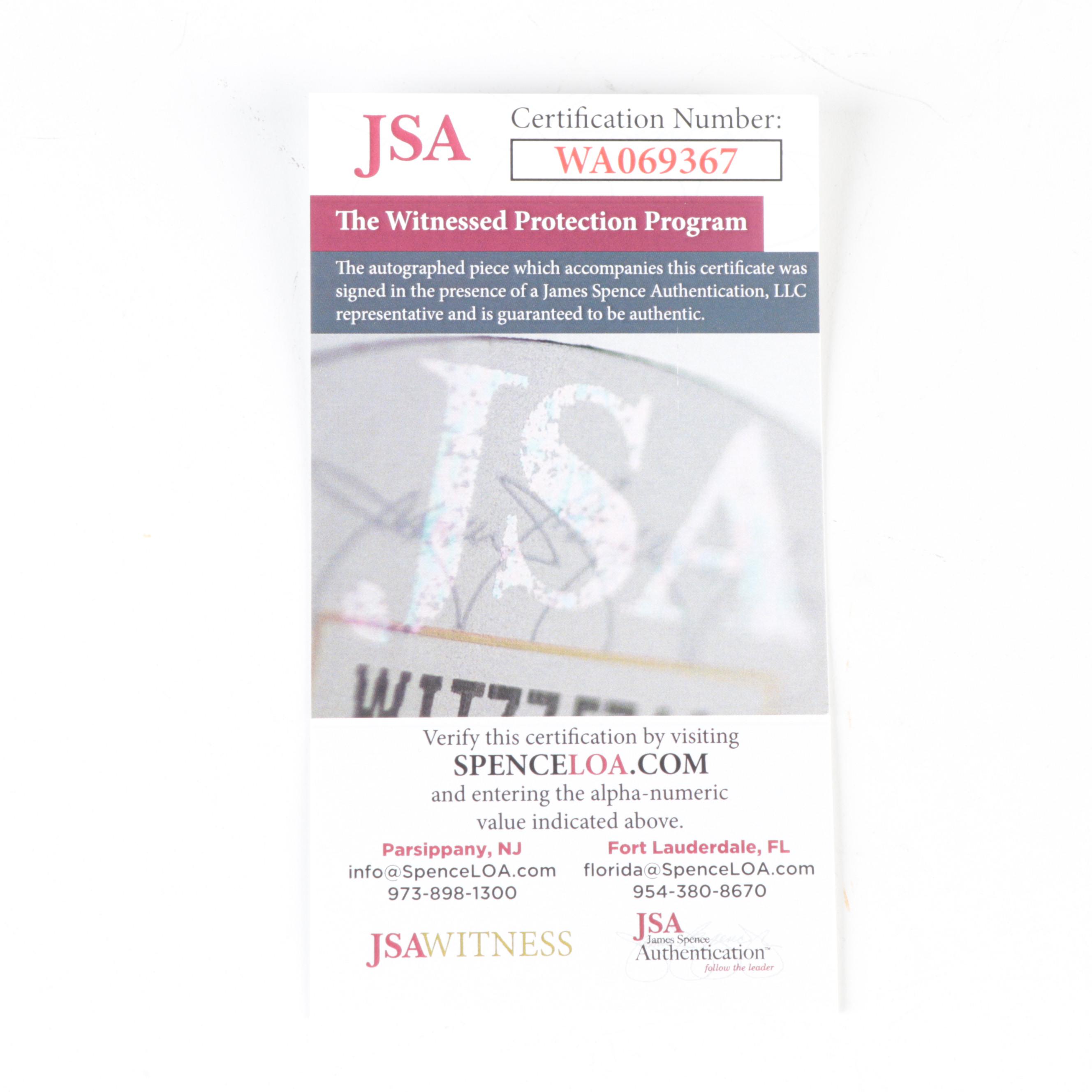 Chicago Bulls Dennis Rodman Signed Basketball Jersey