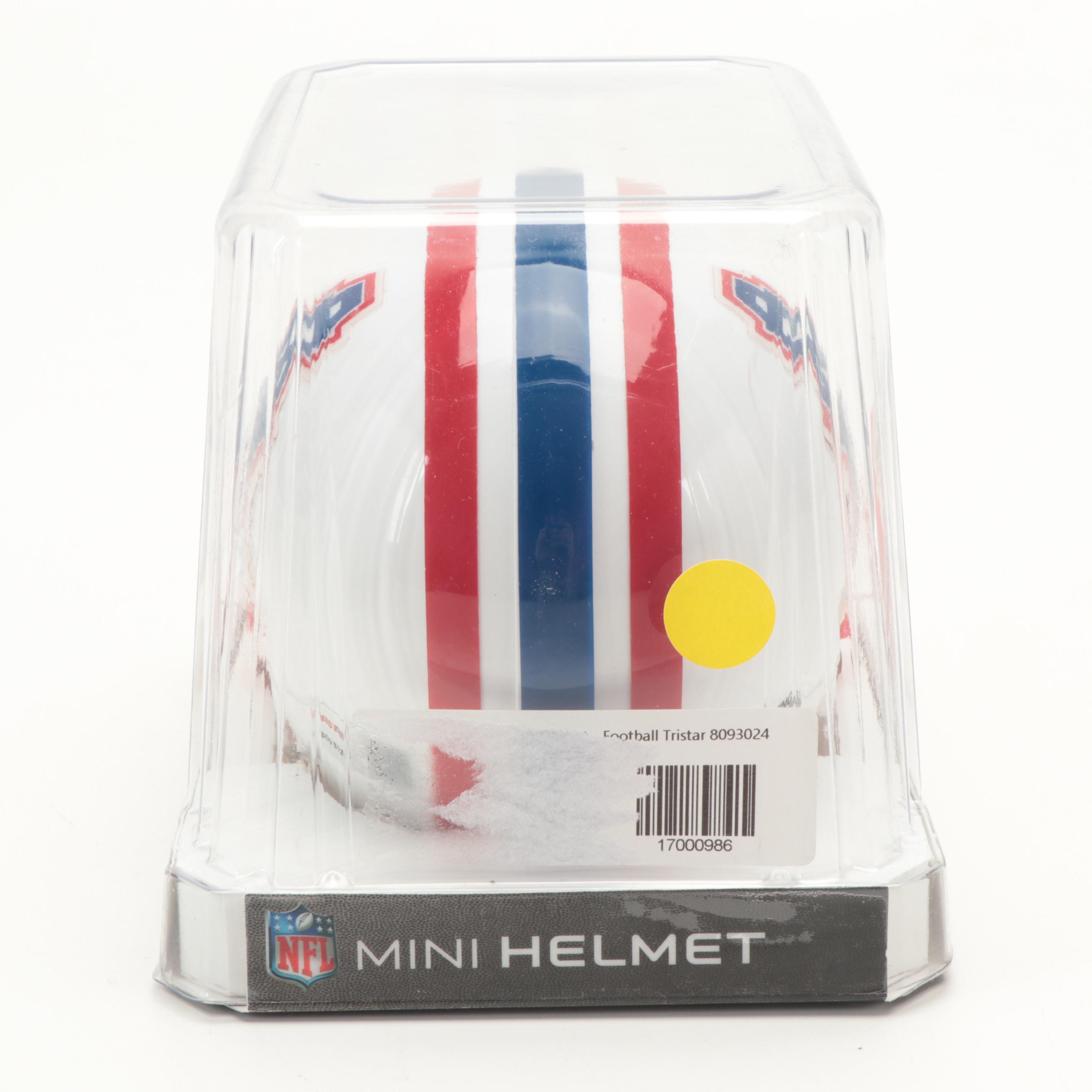 Houston Oilers Warren Moon Signed Riddell Mini Football Helmet