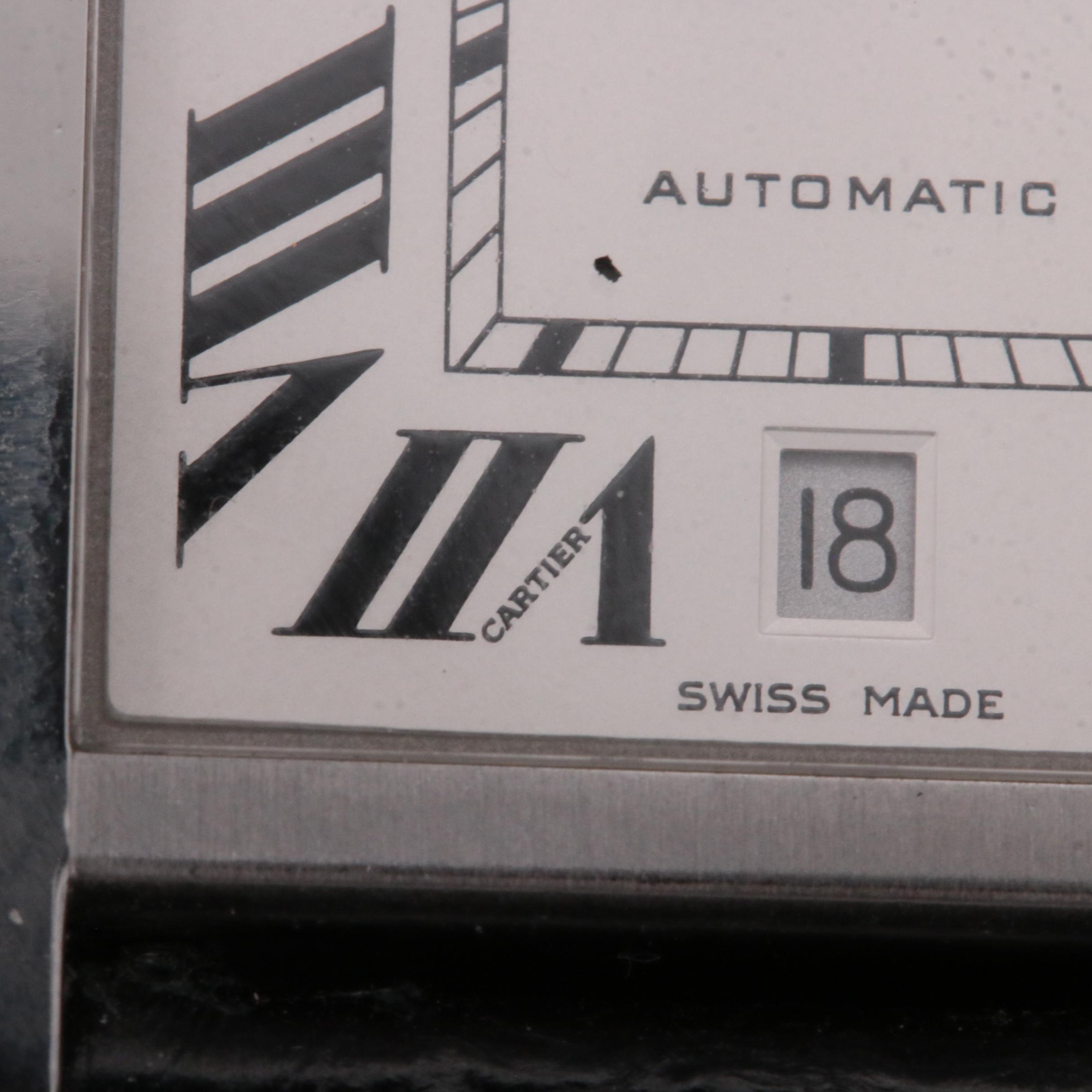 Cartier Tank Solo Automatic Stainless Steel Watch