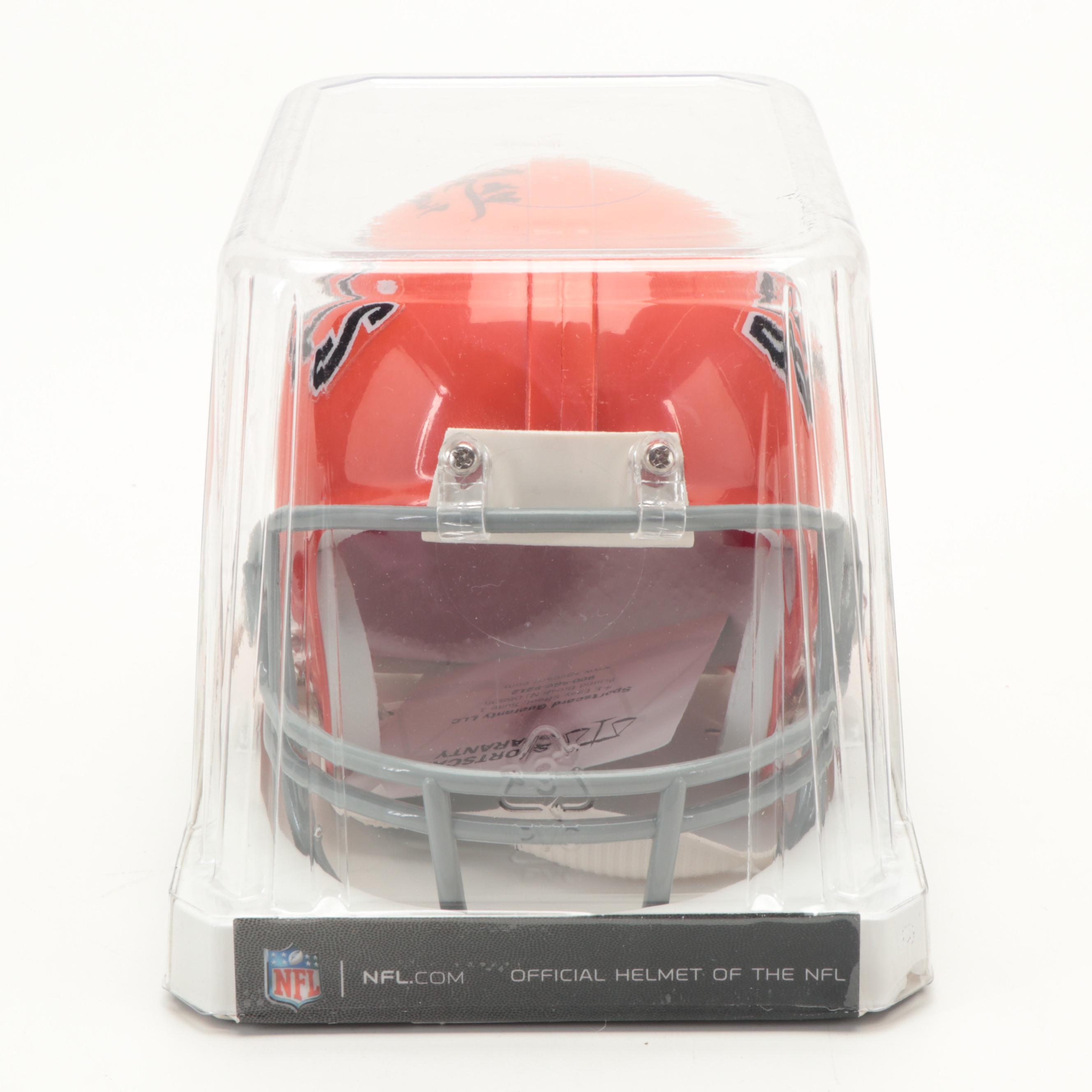 Cincinnati Bengals Ken Anderson Signed Riddell Mini Football Helmet