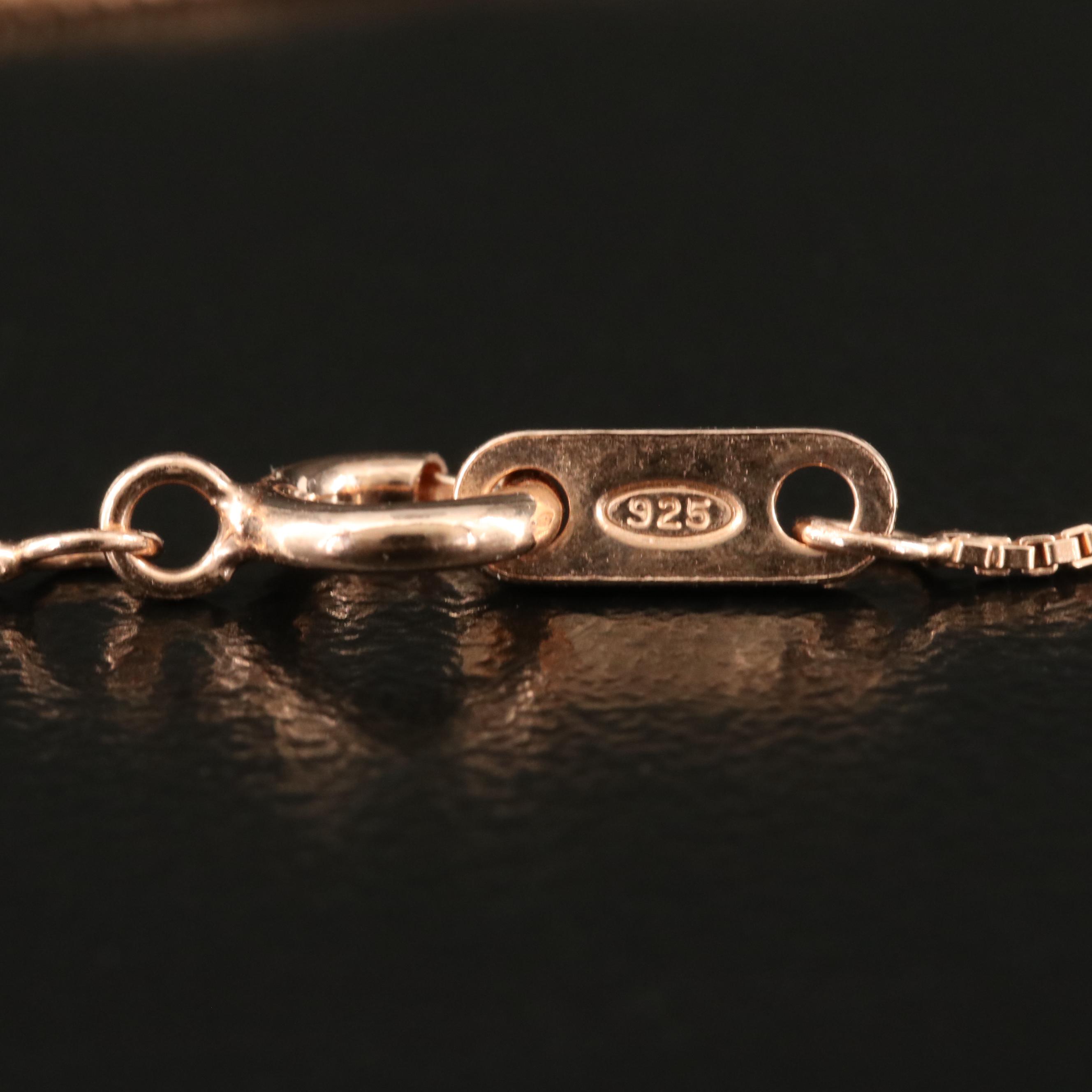 Sterling Diamond Heart Necklace