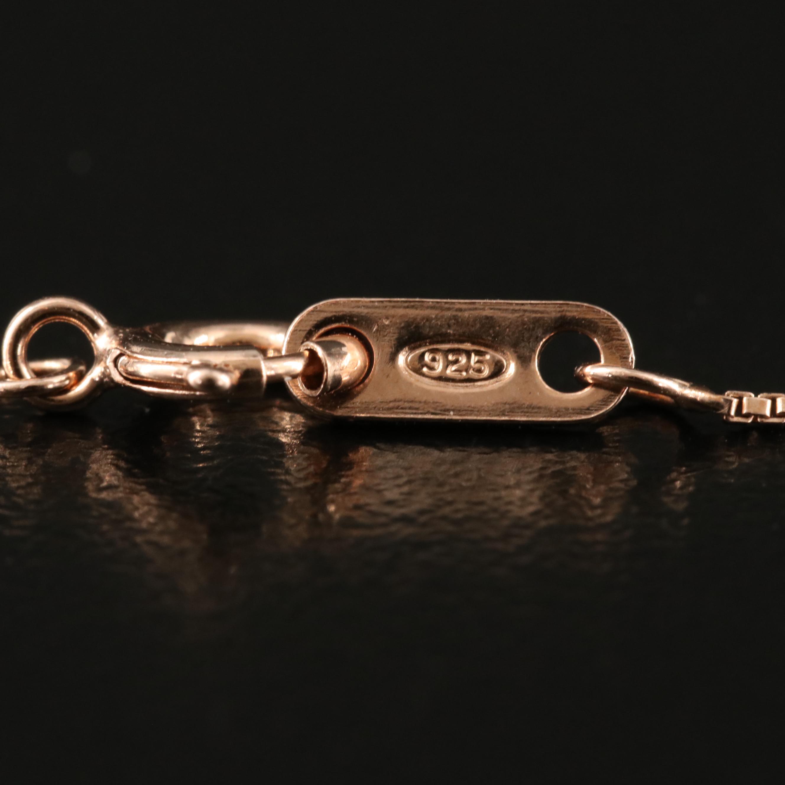 Sterling Diamond Heart Necklace