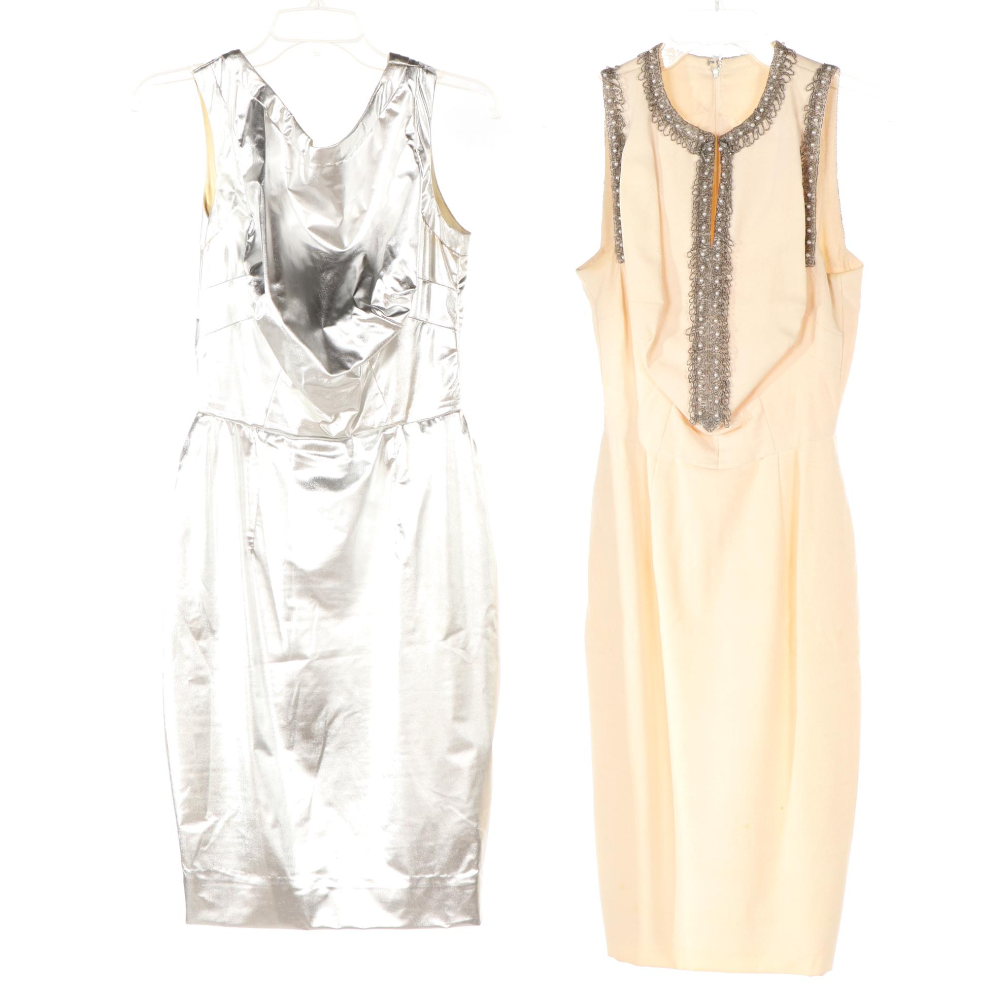 Handmade Sleeveless Wiggle Dresses