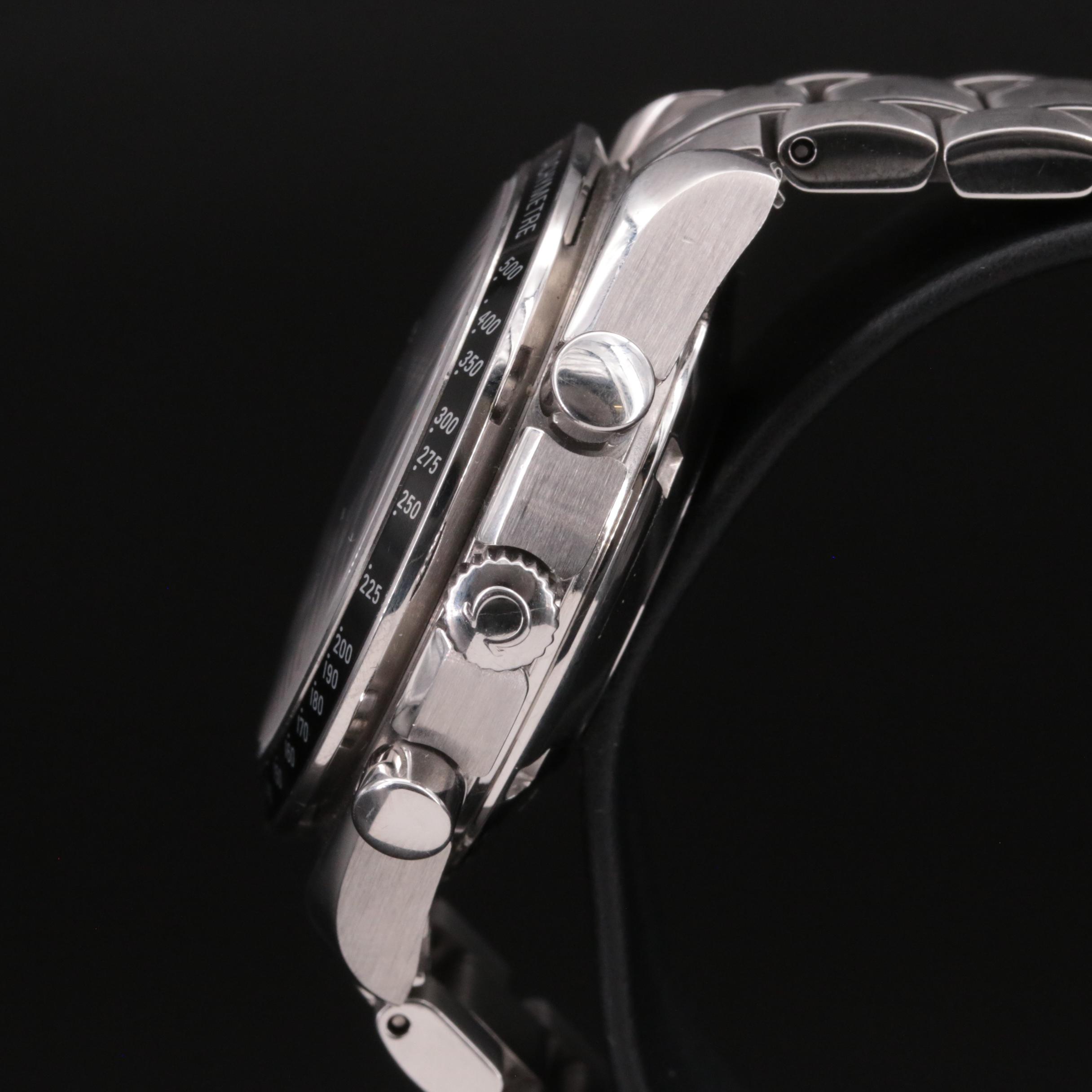 2000 Omega Speedmaster Date Stainless Steel Watch