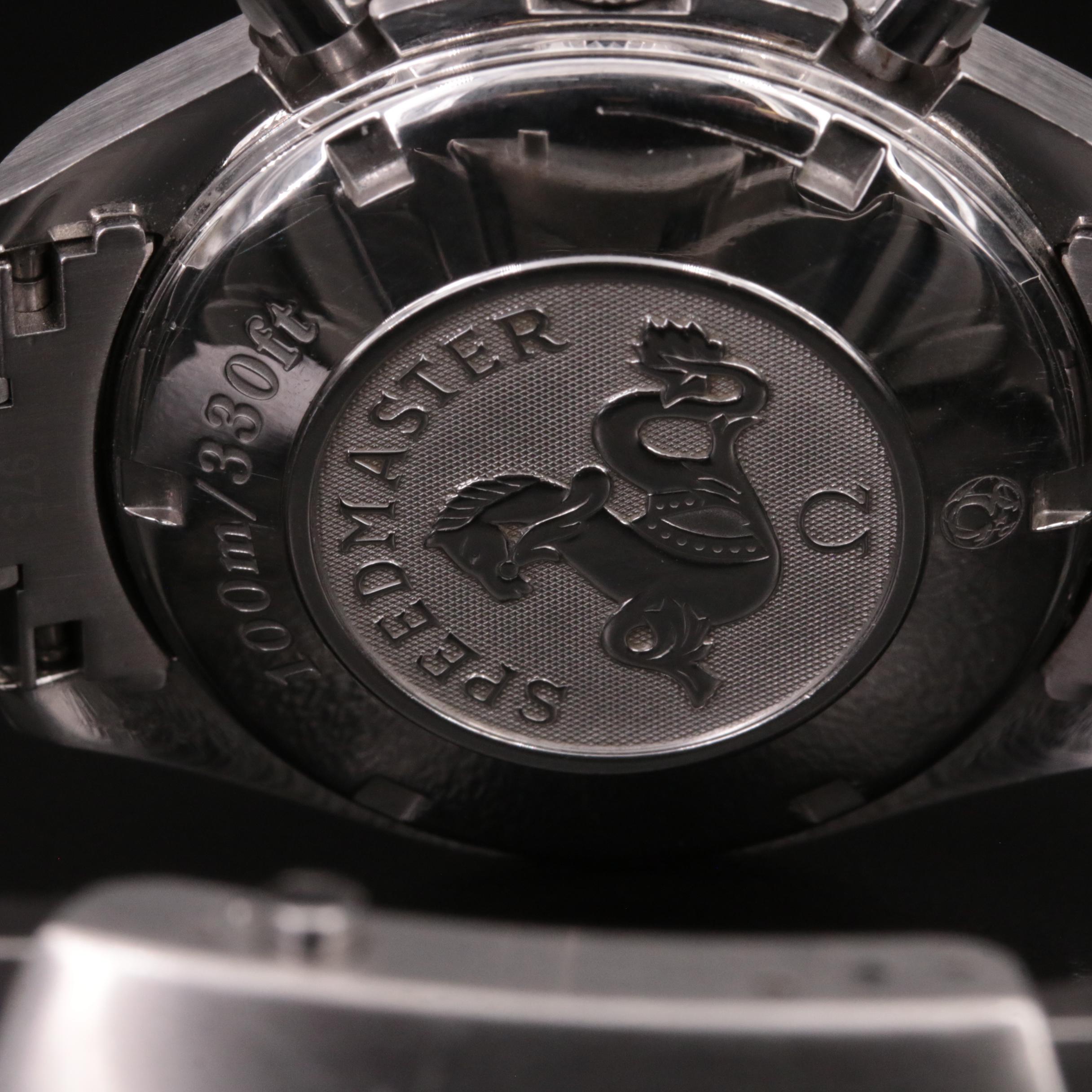 2000 Omega Speedmaster Date Stainless Steel Watch