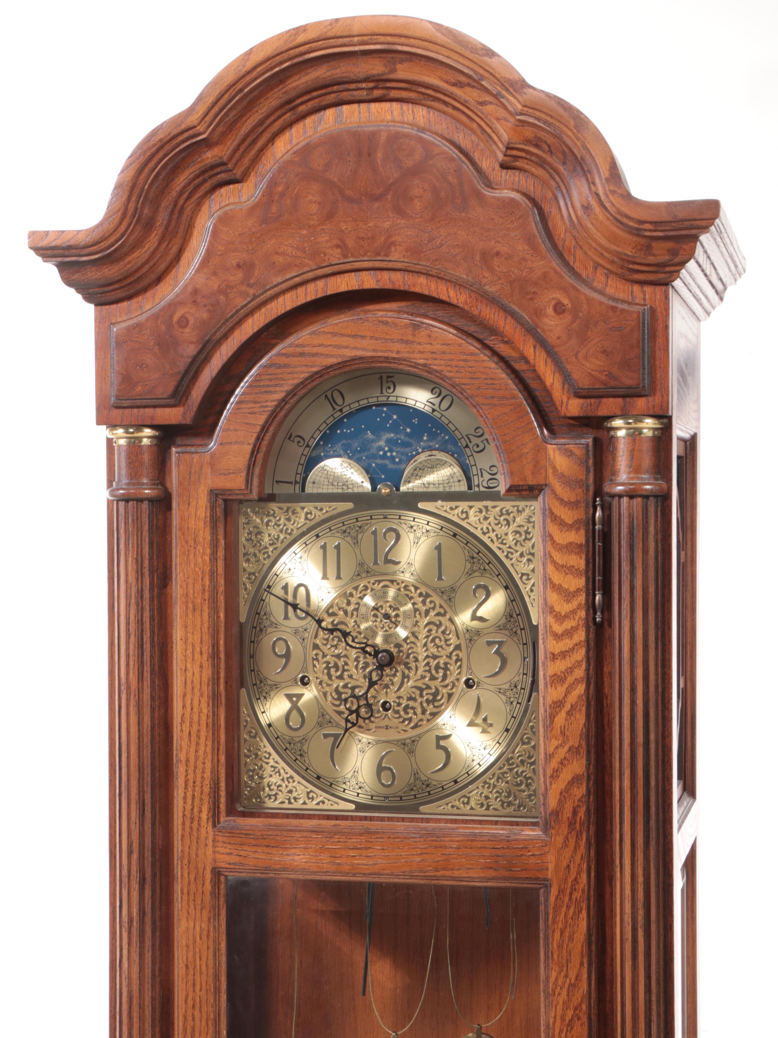 Howard Miller Oak Grandfather Clock