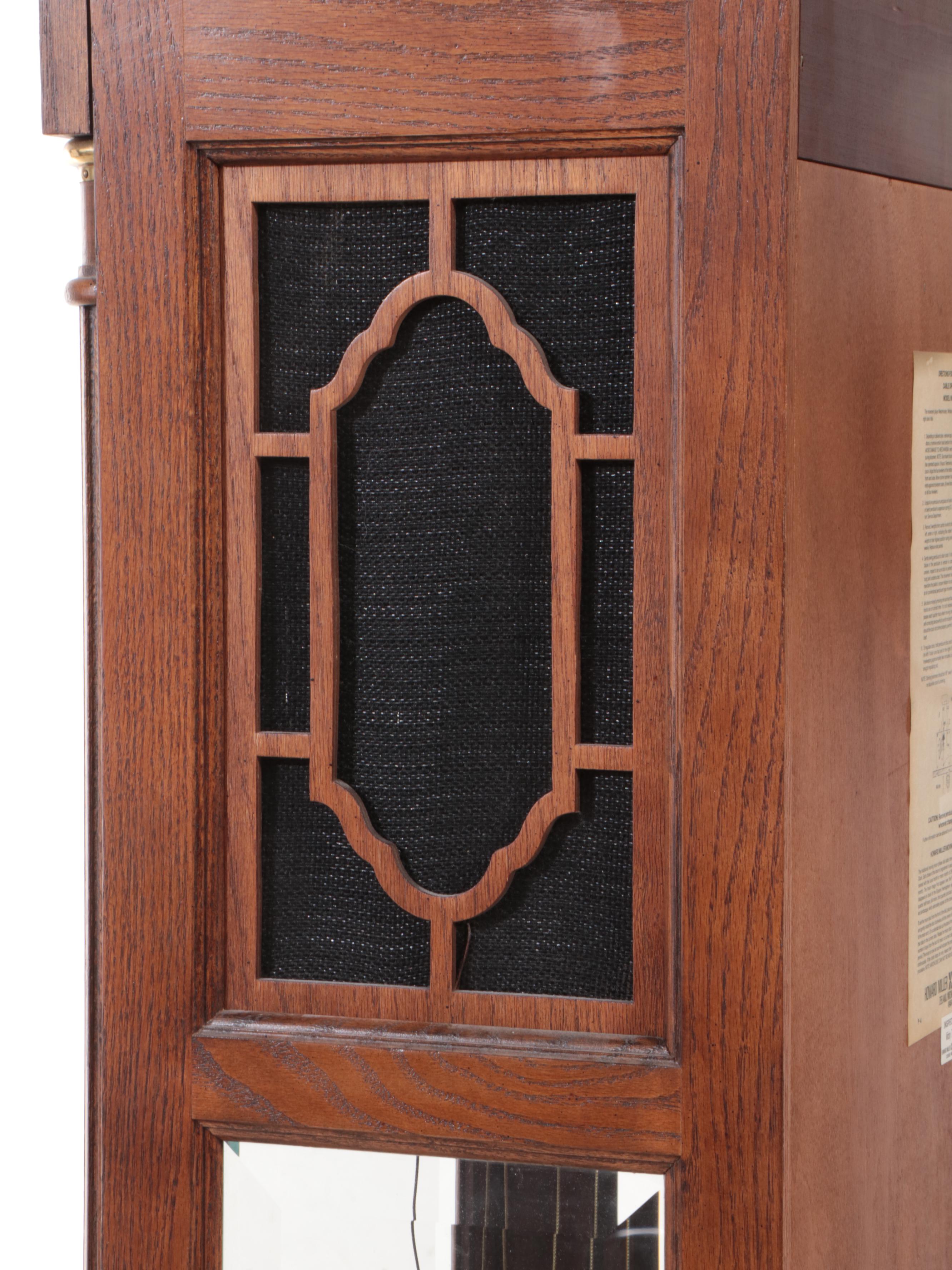 Howard Miller Oak Grandfather Clock