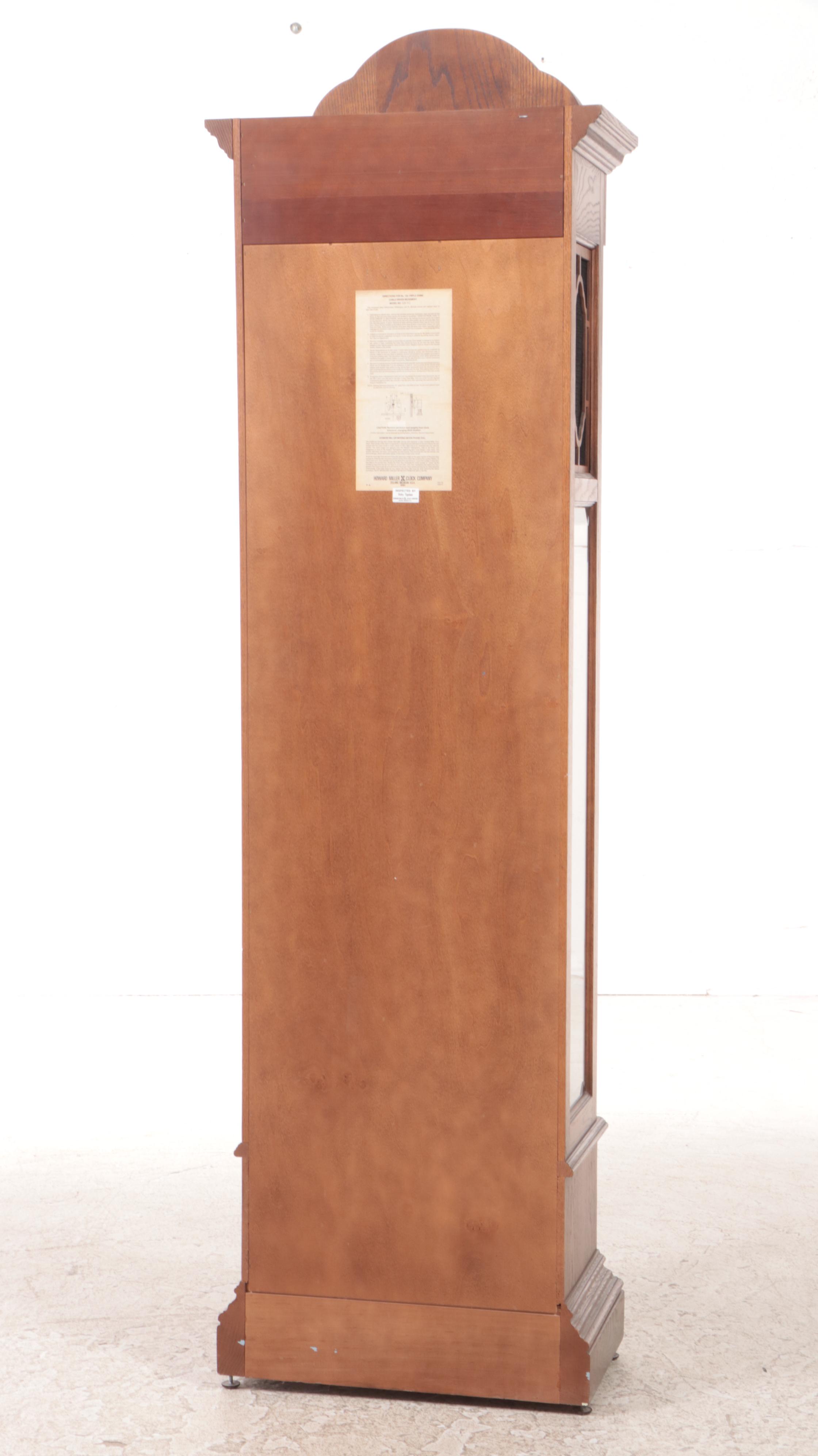 Howard Miller Oak Grandfather Clock