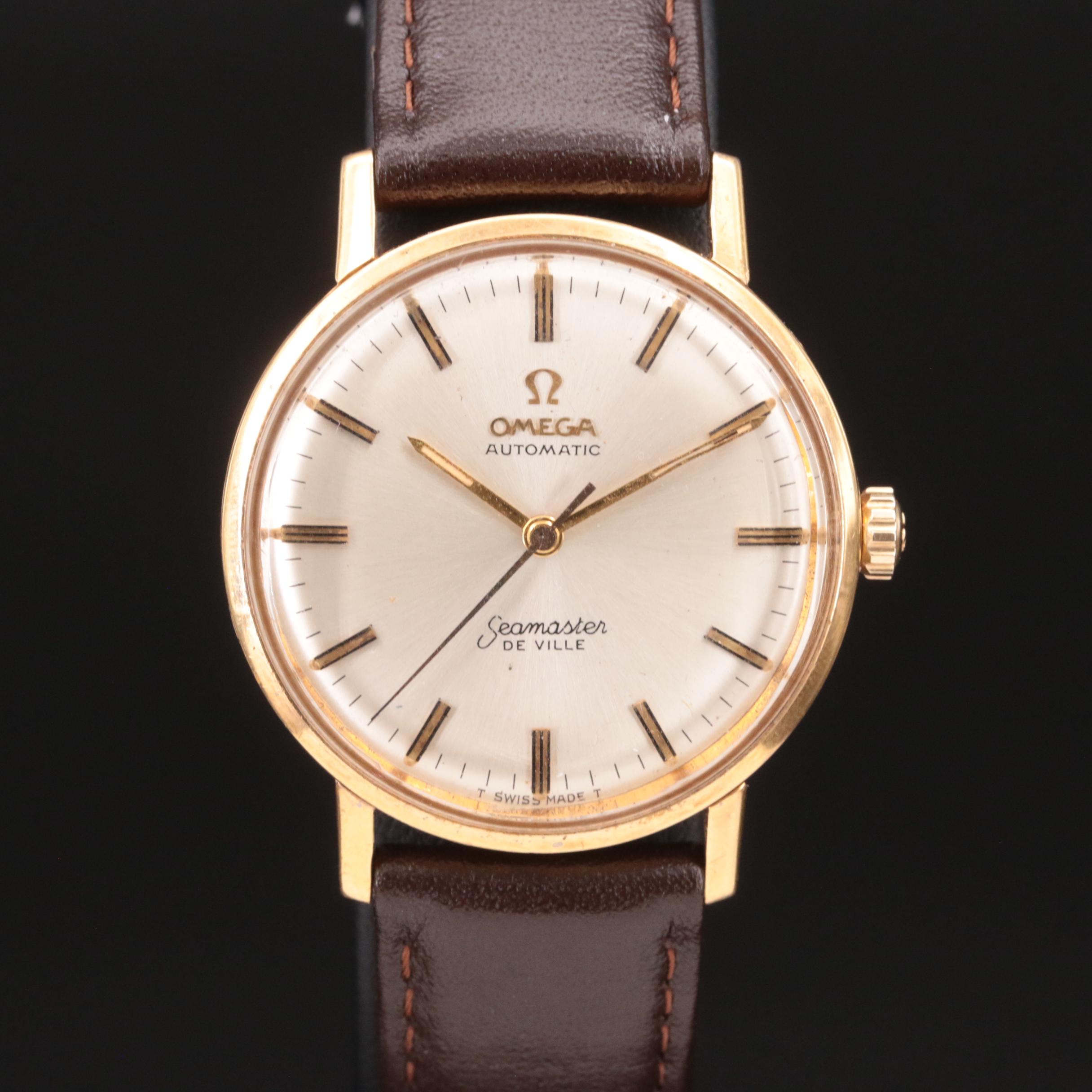 18K Omega Seamaster DeVille Watch