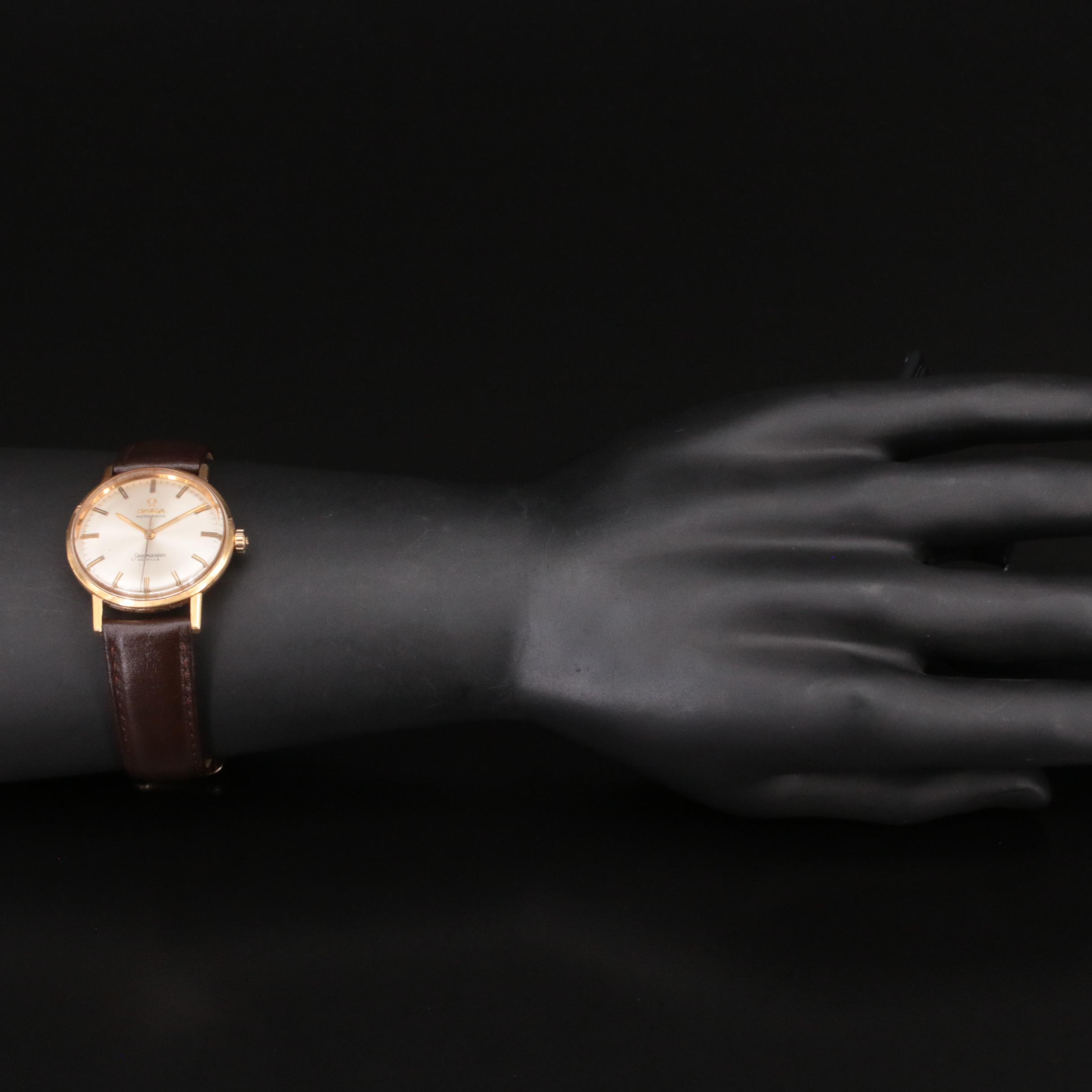 18K Omega Seamaster DeVille Watch