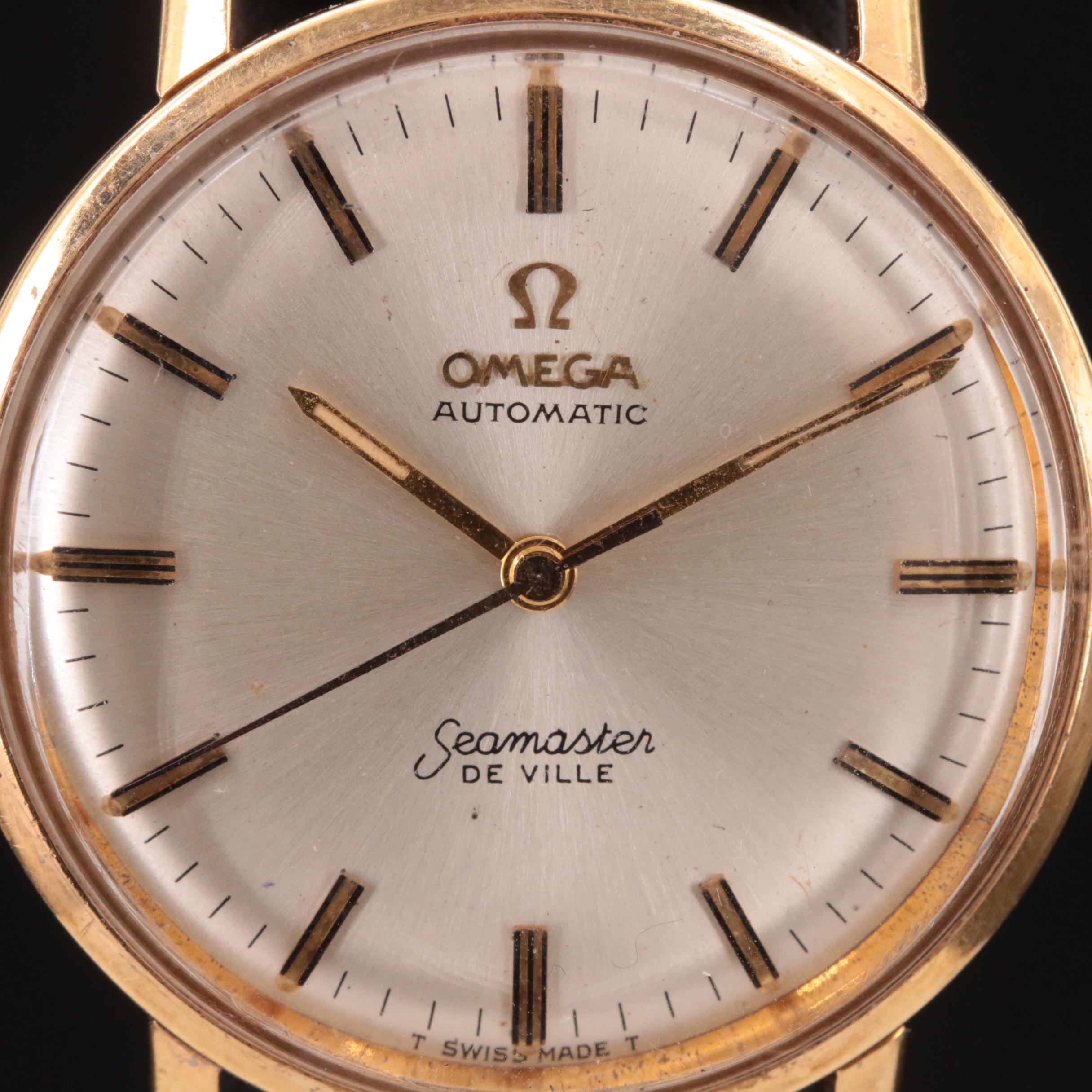 18K Omega Seamaster DeVille Watch