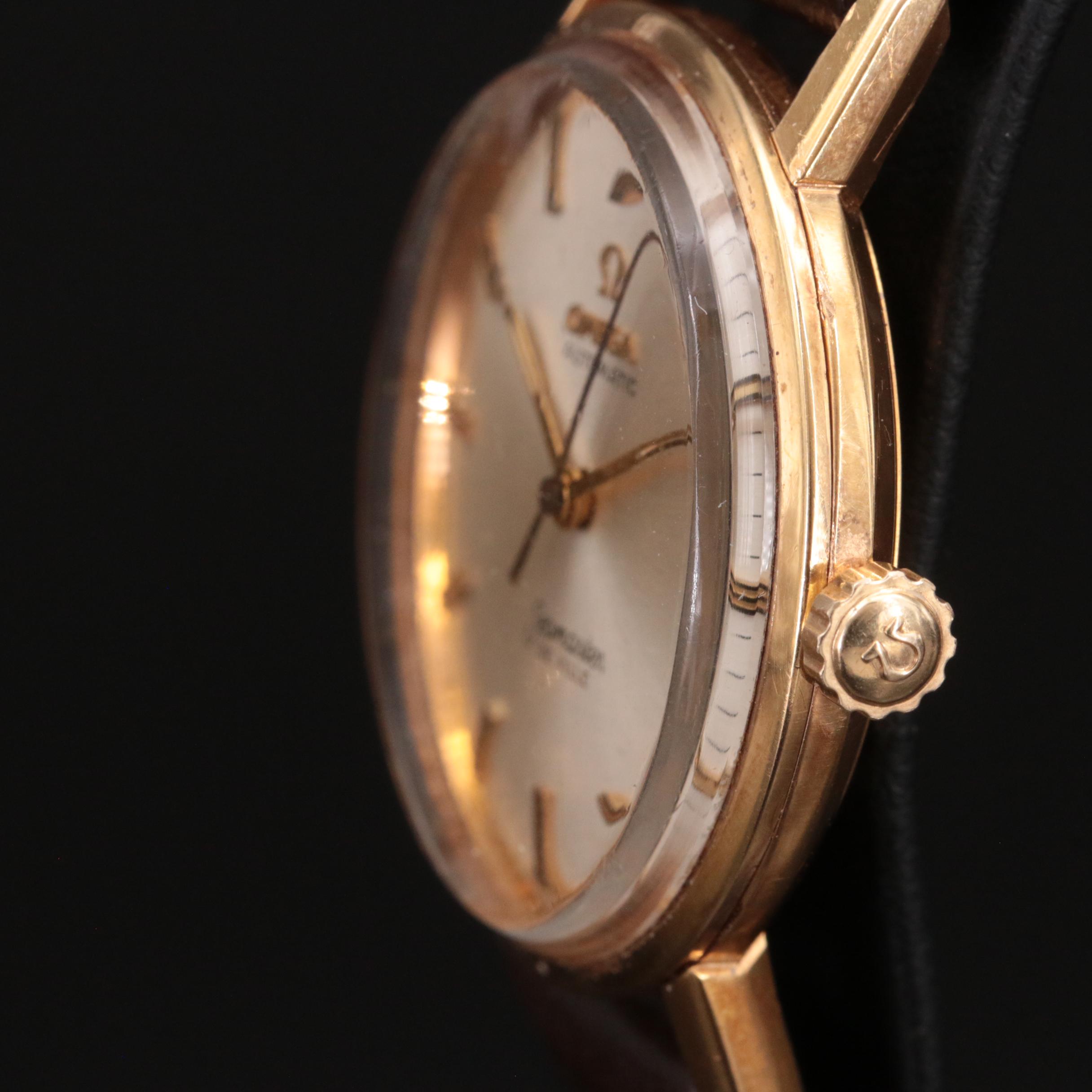 18K Omega Seamaster DeVille Watch