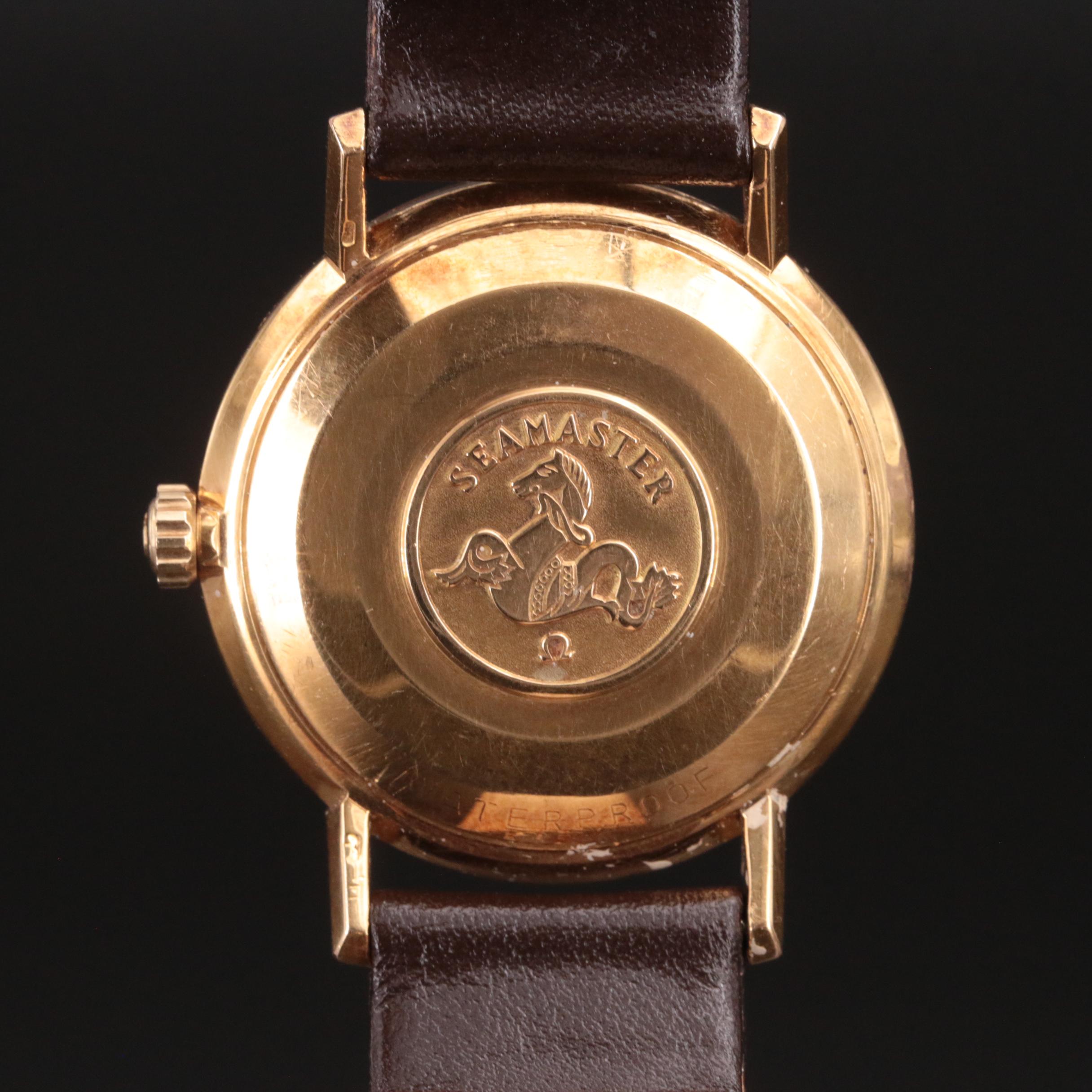 18K Omega Seamaster DeVille Watch