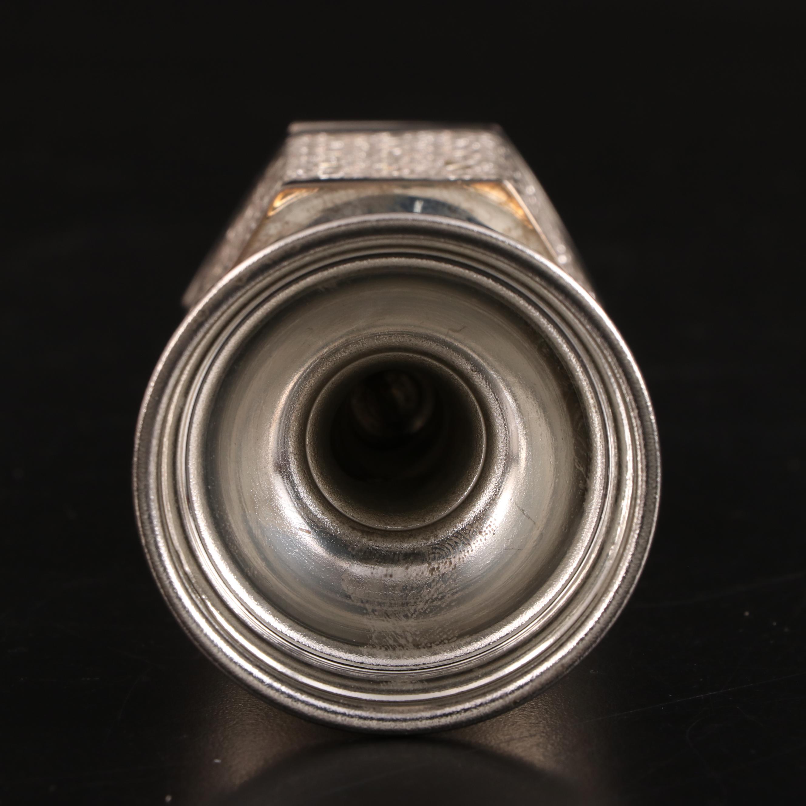 Sterling Silver Menorah with Hanukkah Menorah, Spice Box and Other Judaica