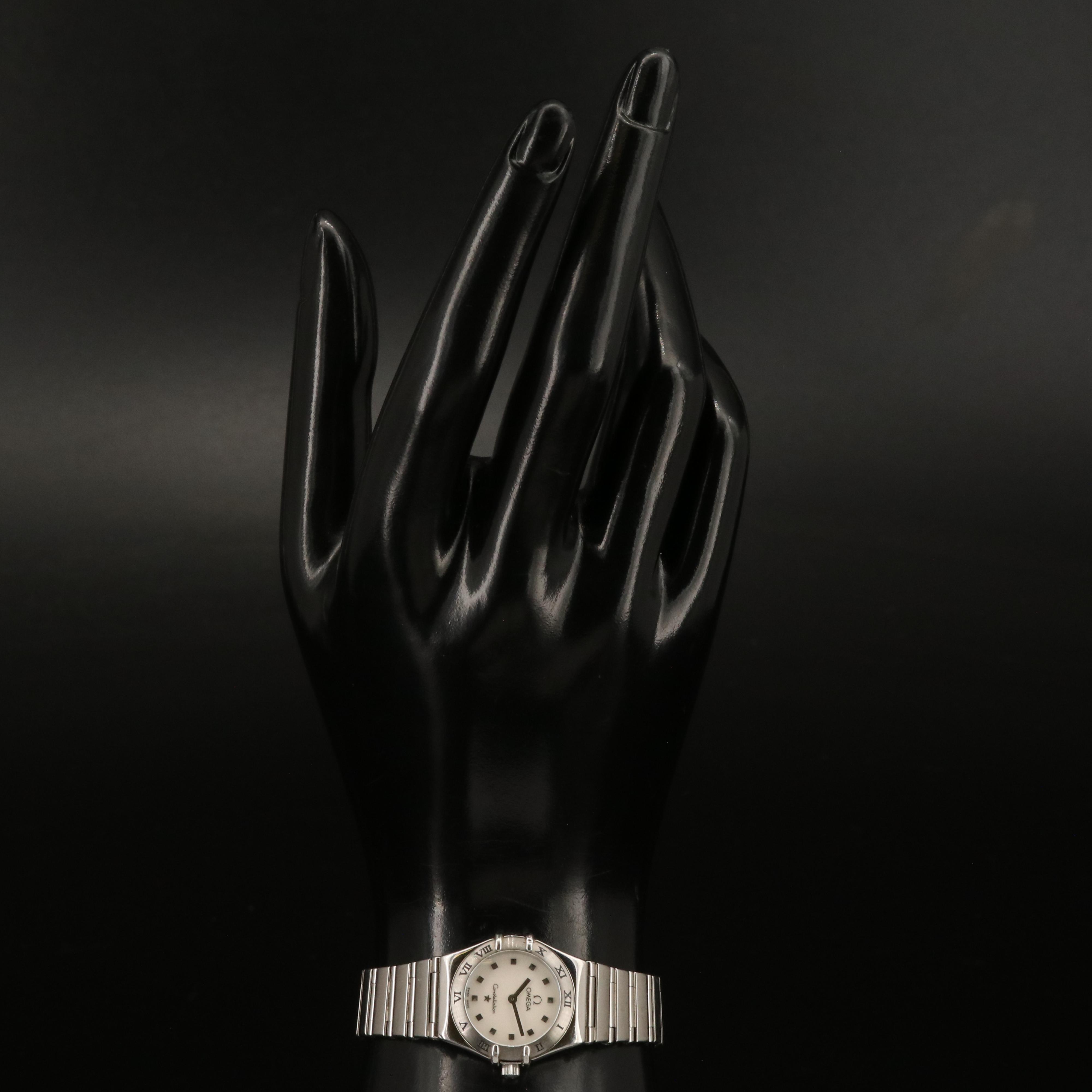 1998 Omega Constellation My Choice Stainless Steel ETA Quartz Watch