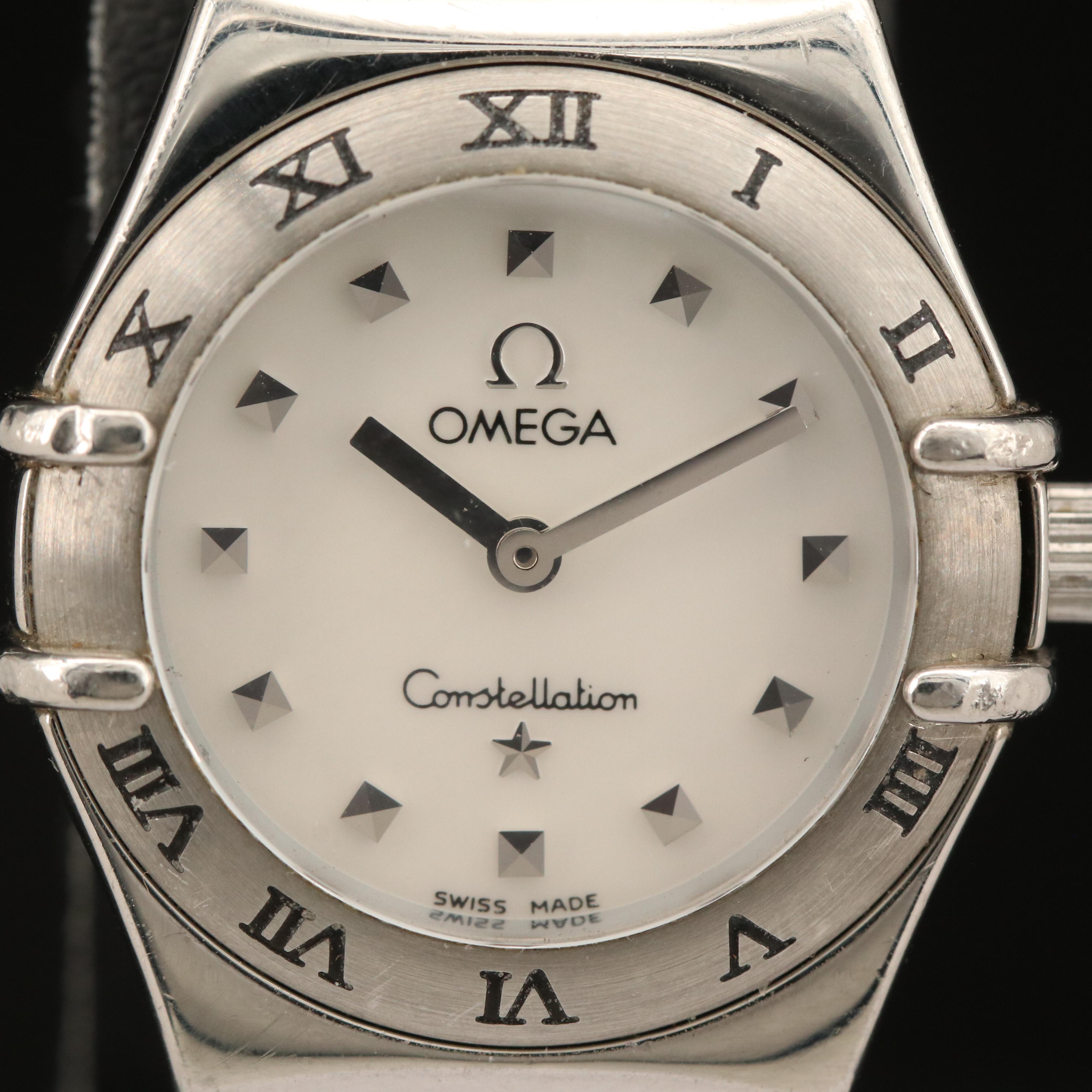 1998 Omega Constellation My Choice Stainless Steel ETA Quartz Watch