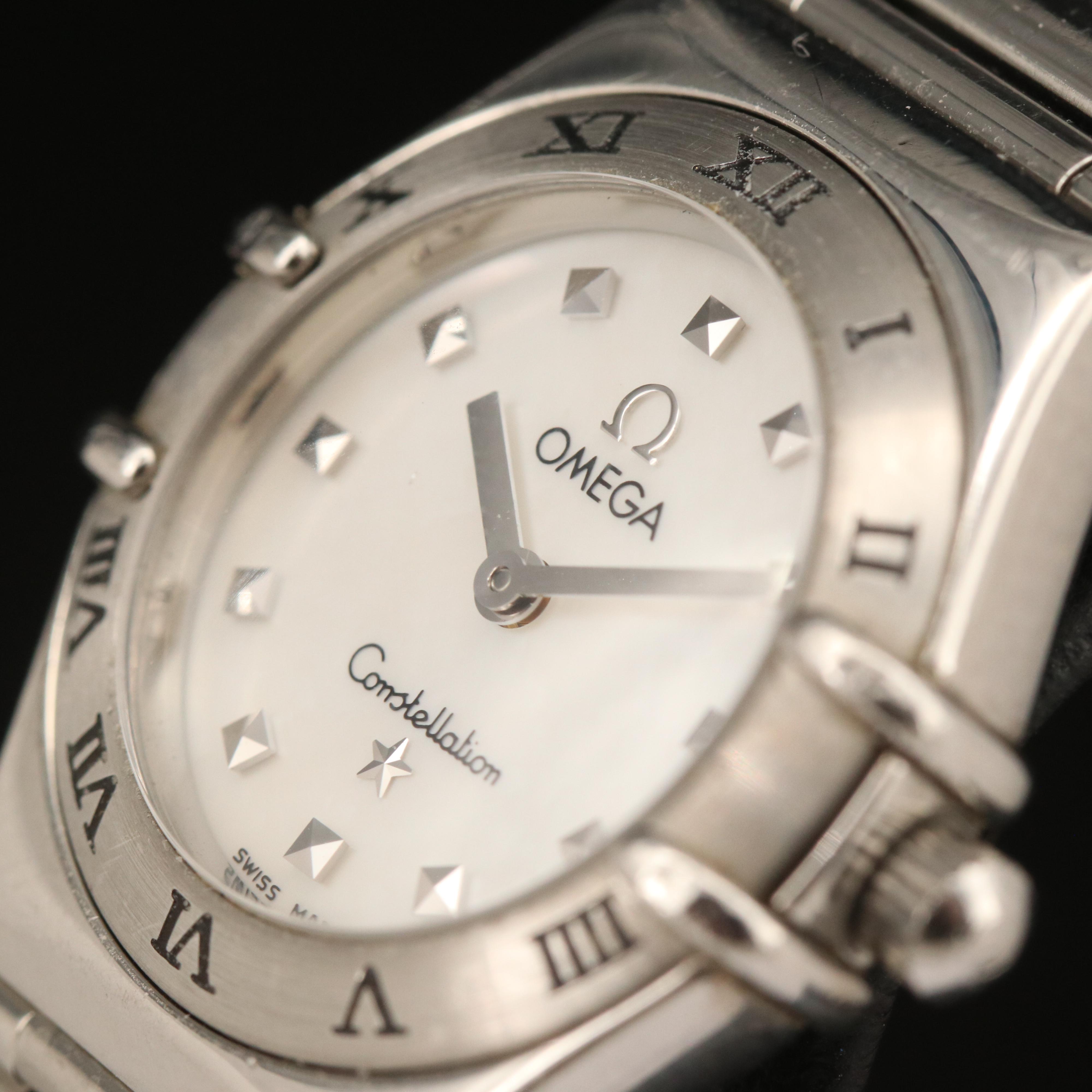 1998 Omega Constellation My Choice Stainless Steel ETA Quartz Watch