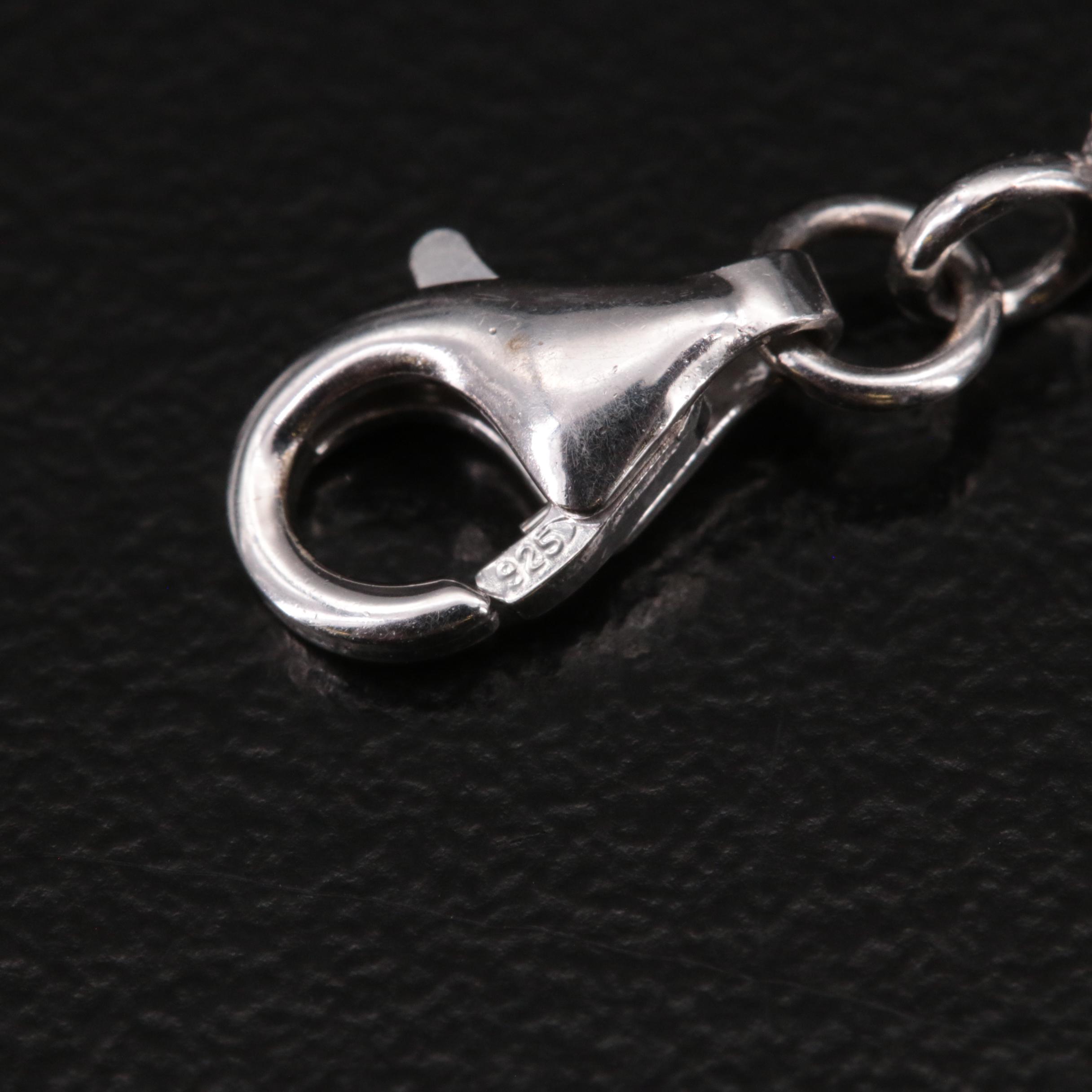 Sterling Diamond Bracelet