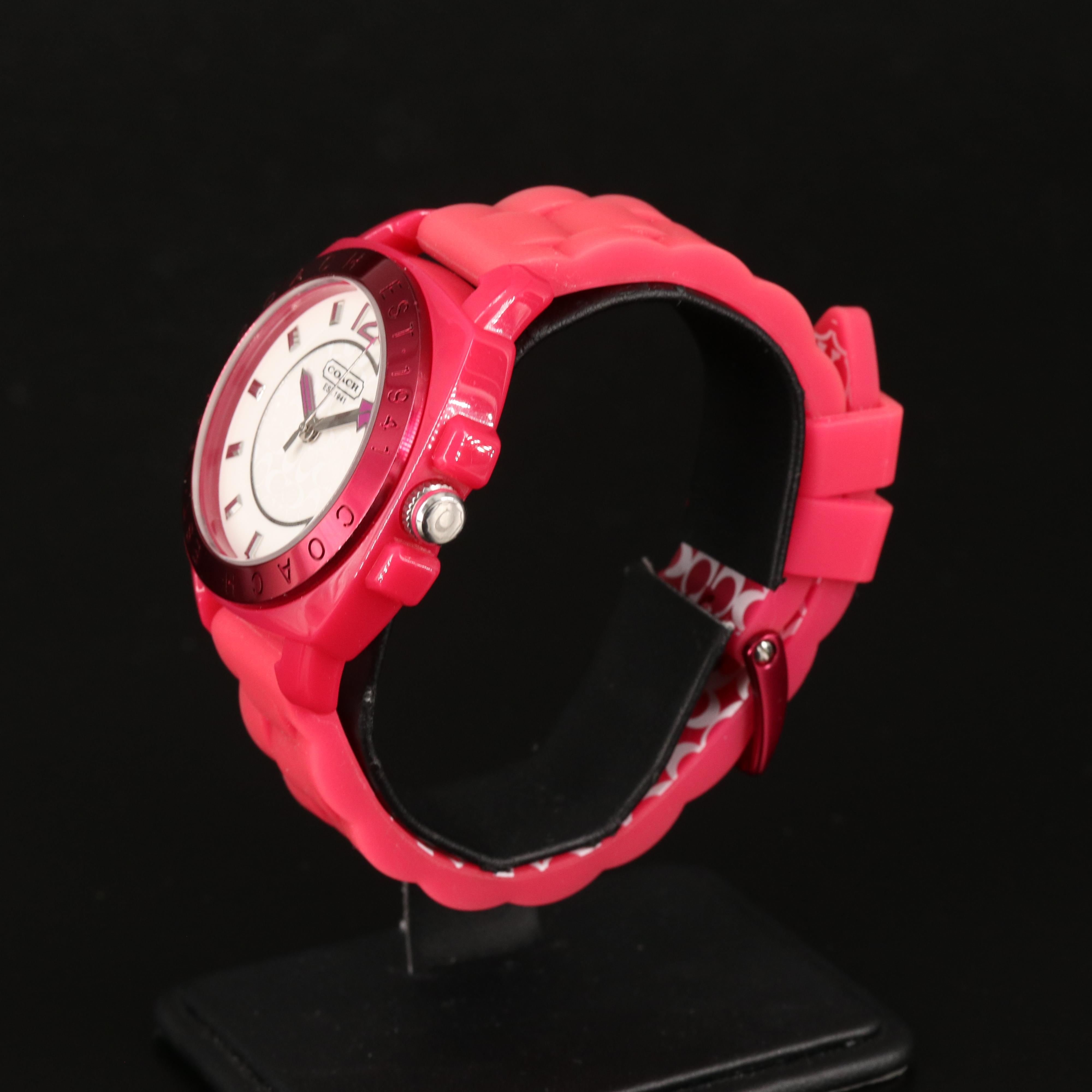 Coach Pink Quartz Watch