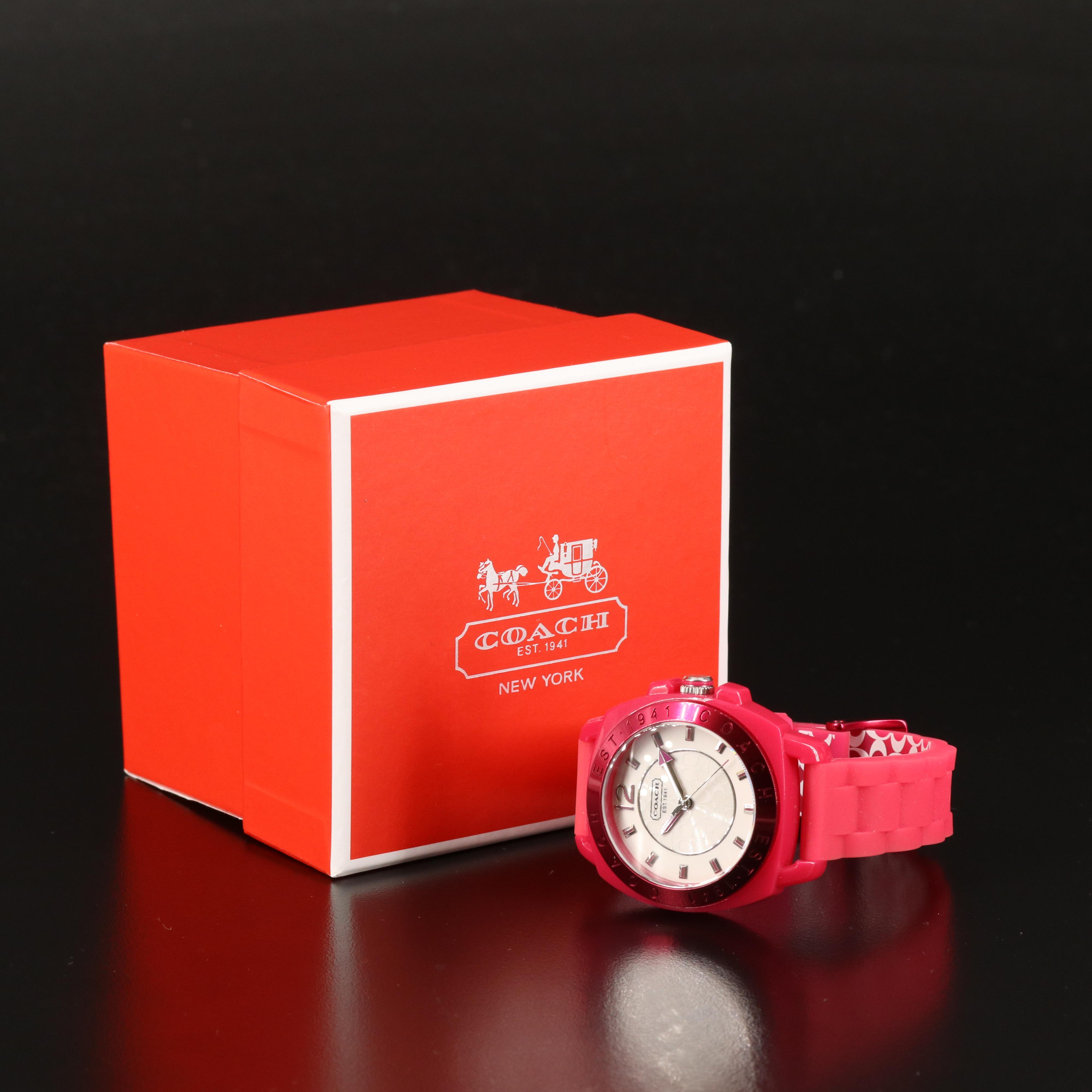 Coach Pink Quartz Watch
