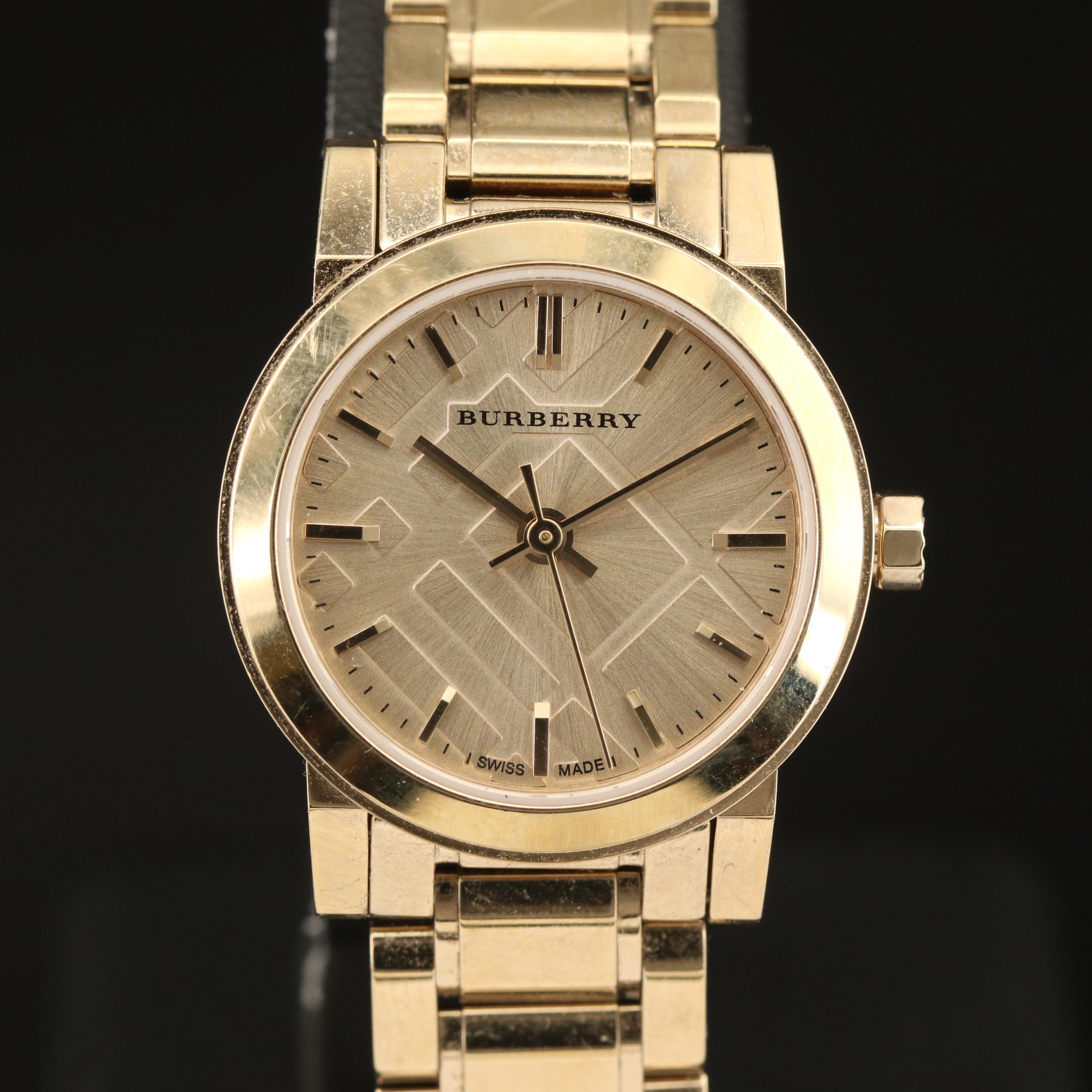 Burberry The City Stainless Steel Quartz Watch