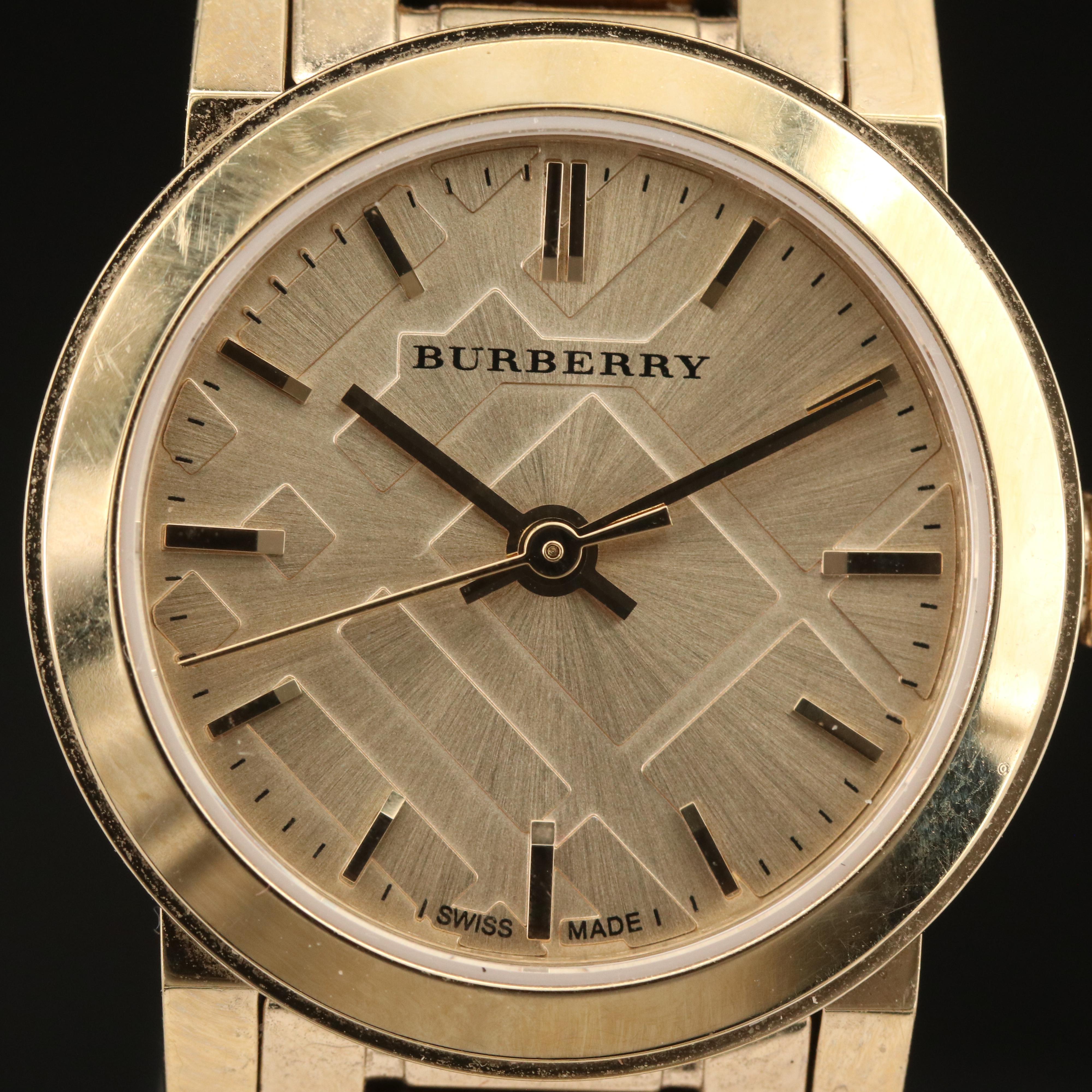 Burberry The City Stainless Steel Quartz Watch