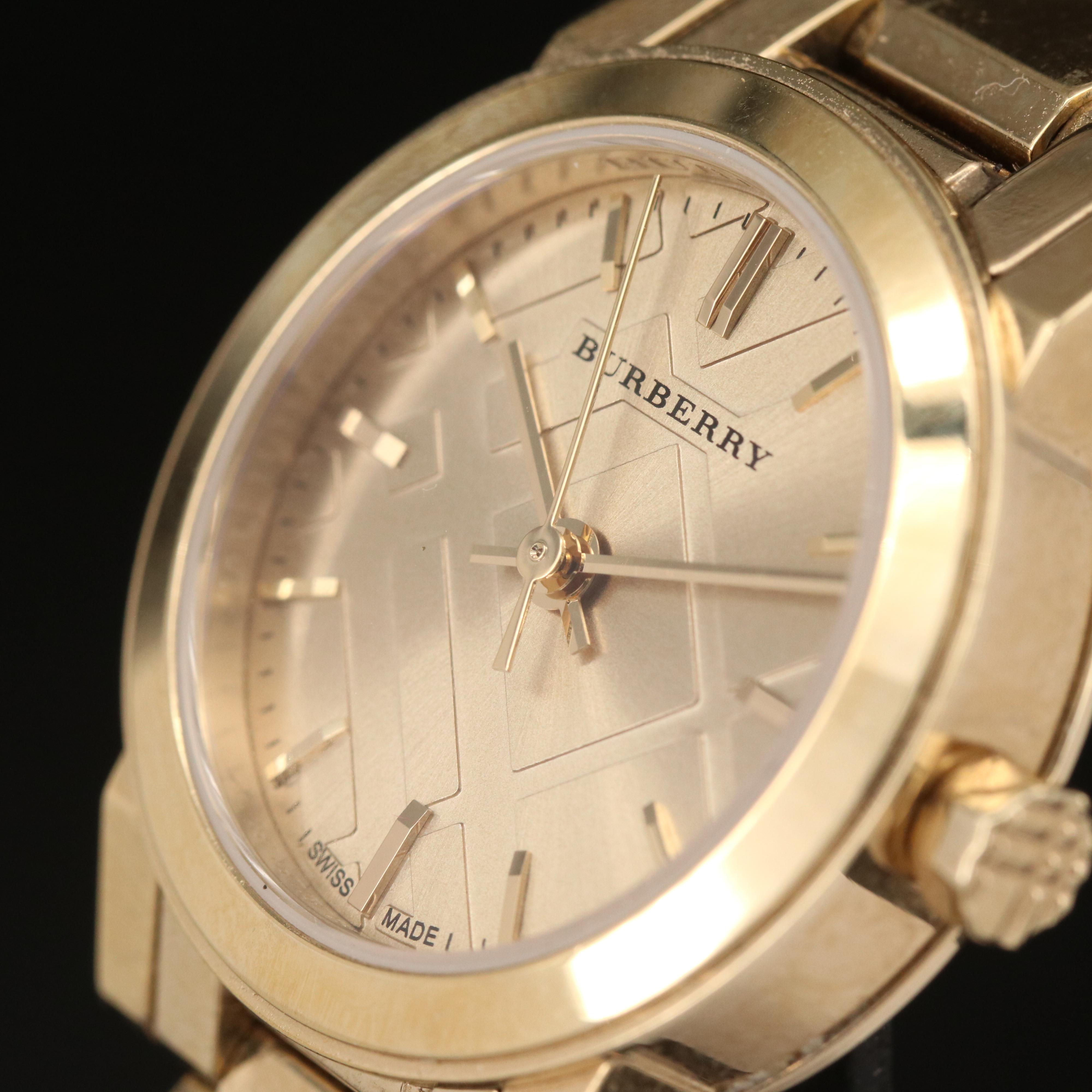 Burberry The City Stainless Steel Quartz Watch