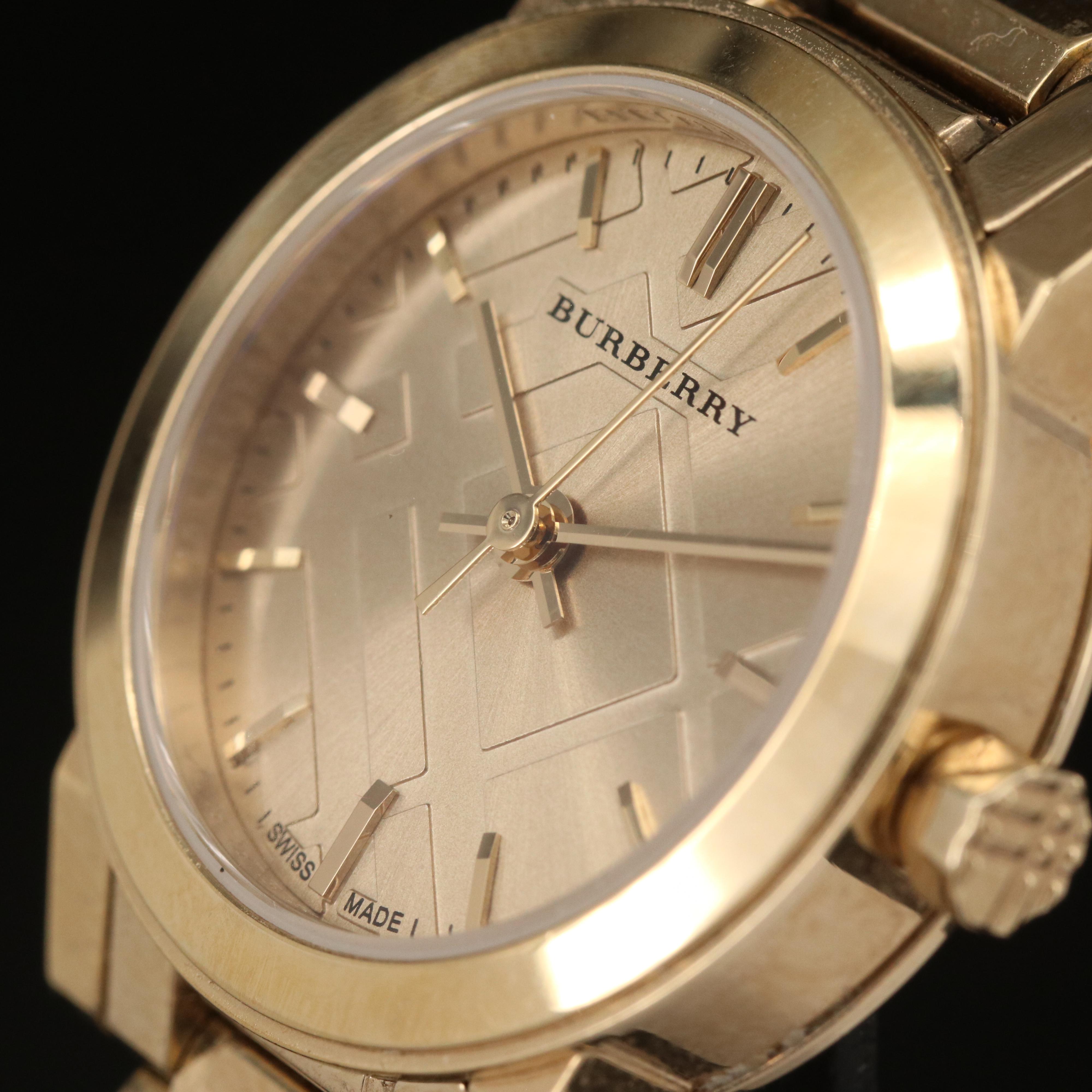 Burberry The City Stainless Steel Quartz Watch