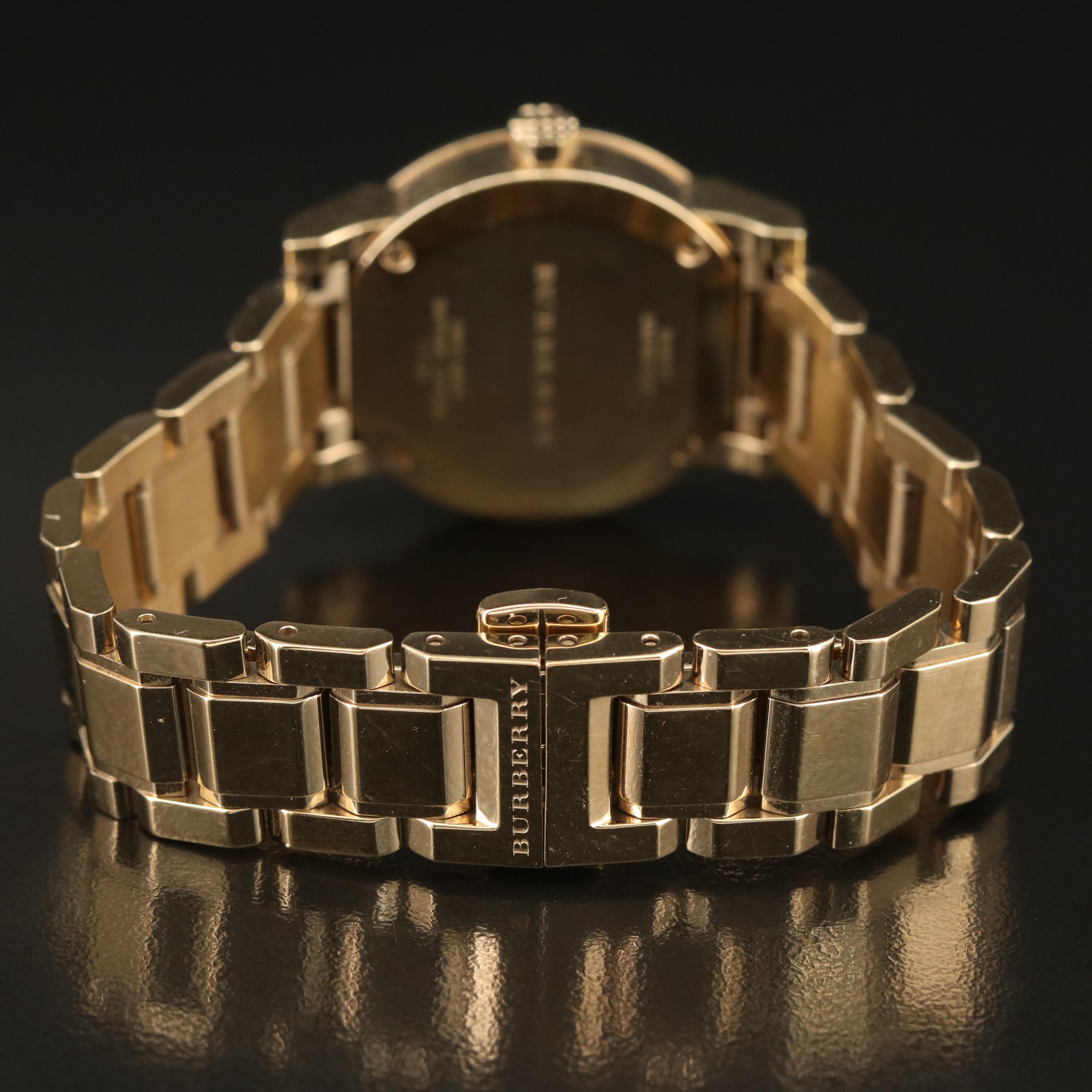 Burberry The City Stainless Steel Quartz Watch