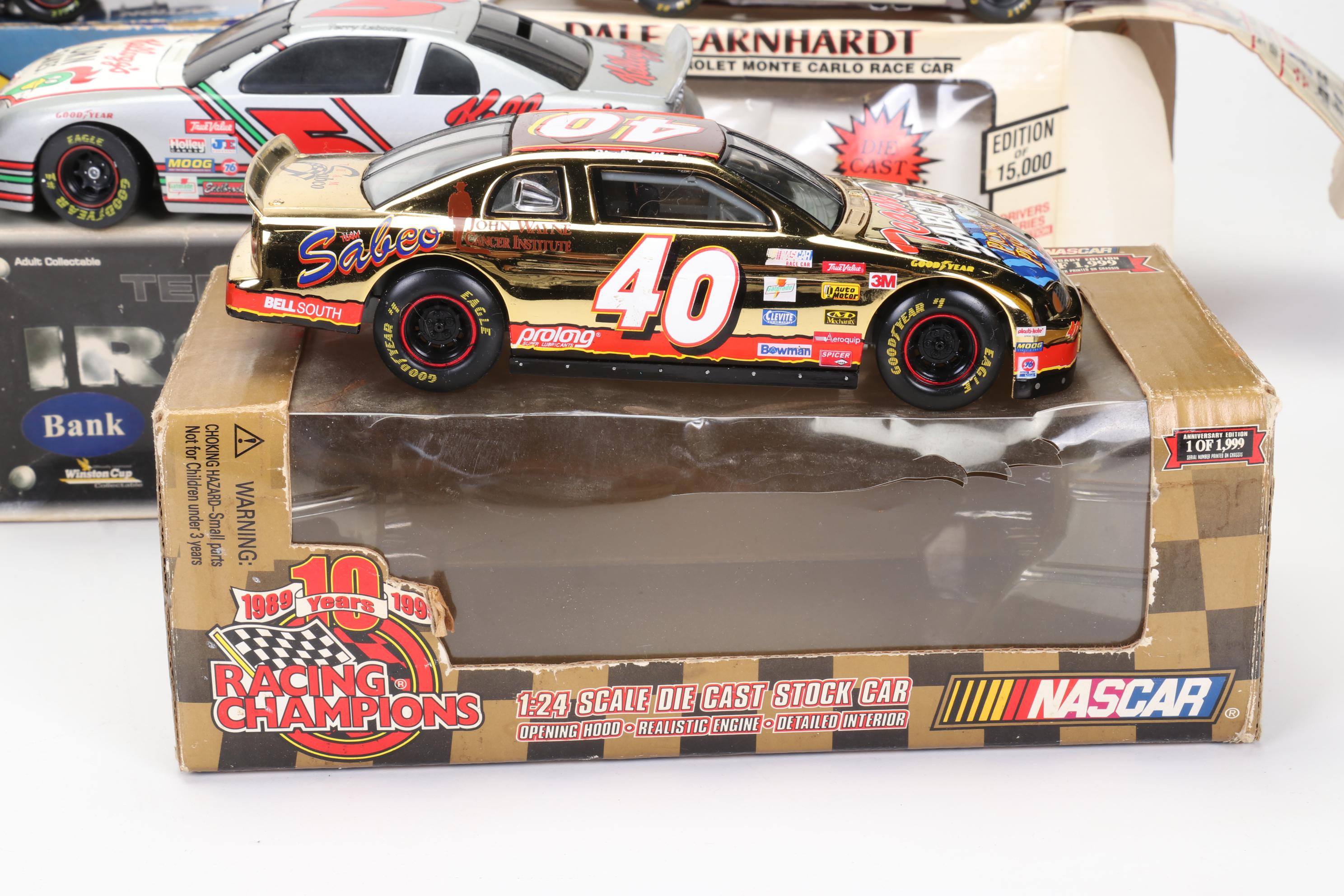 Jeff Gordon Limited Edition Jurassic Park Coin Bank, Other NASCAR Diecast Cars