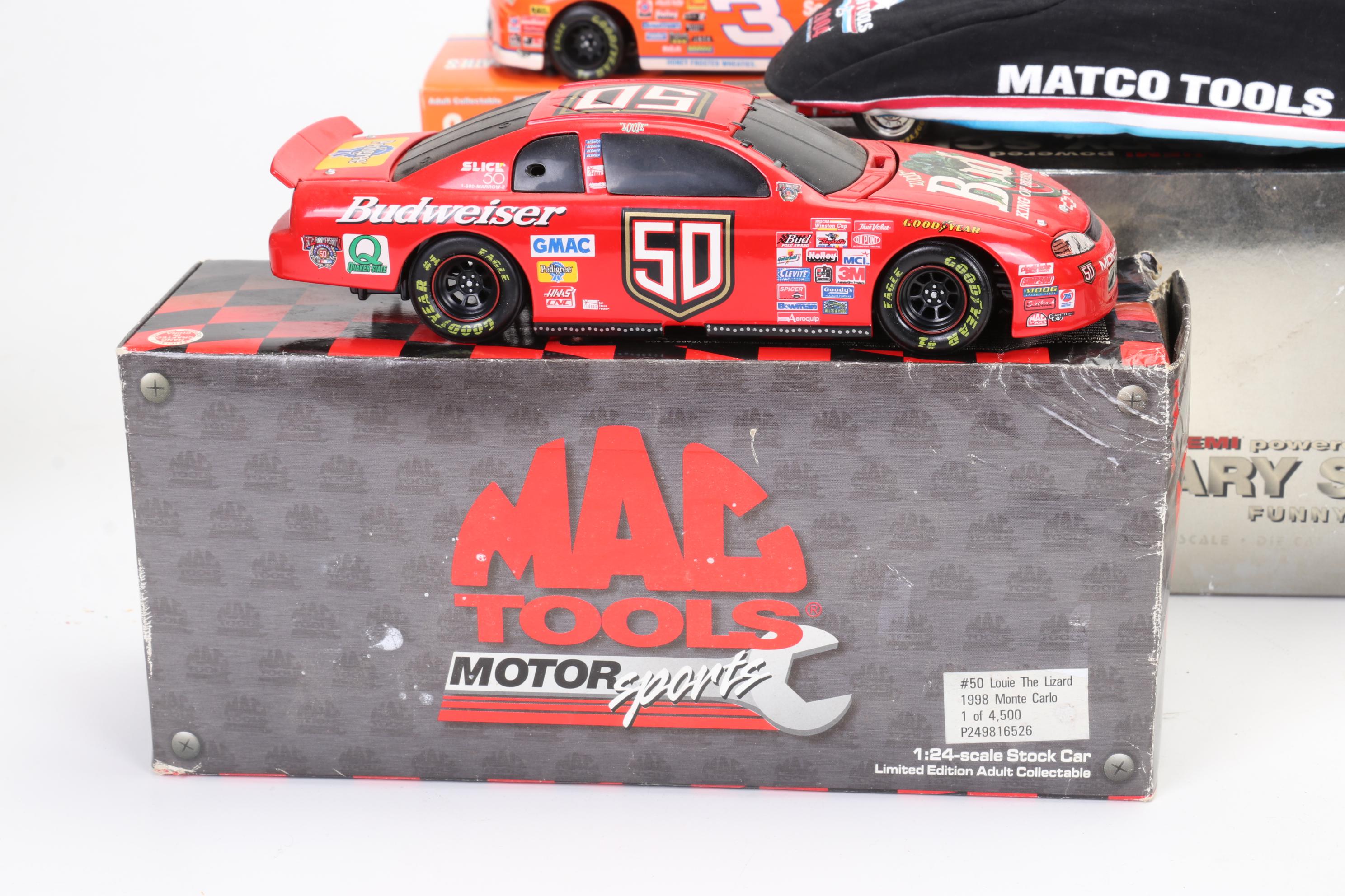 Jeff Gordon Limited Edition Jurassic Park Coin Bank, Other NASCAR Diecast Cars