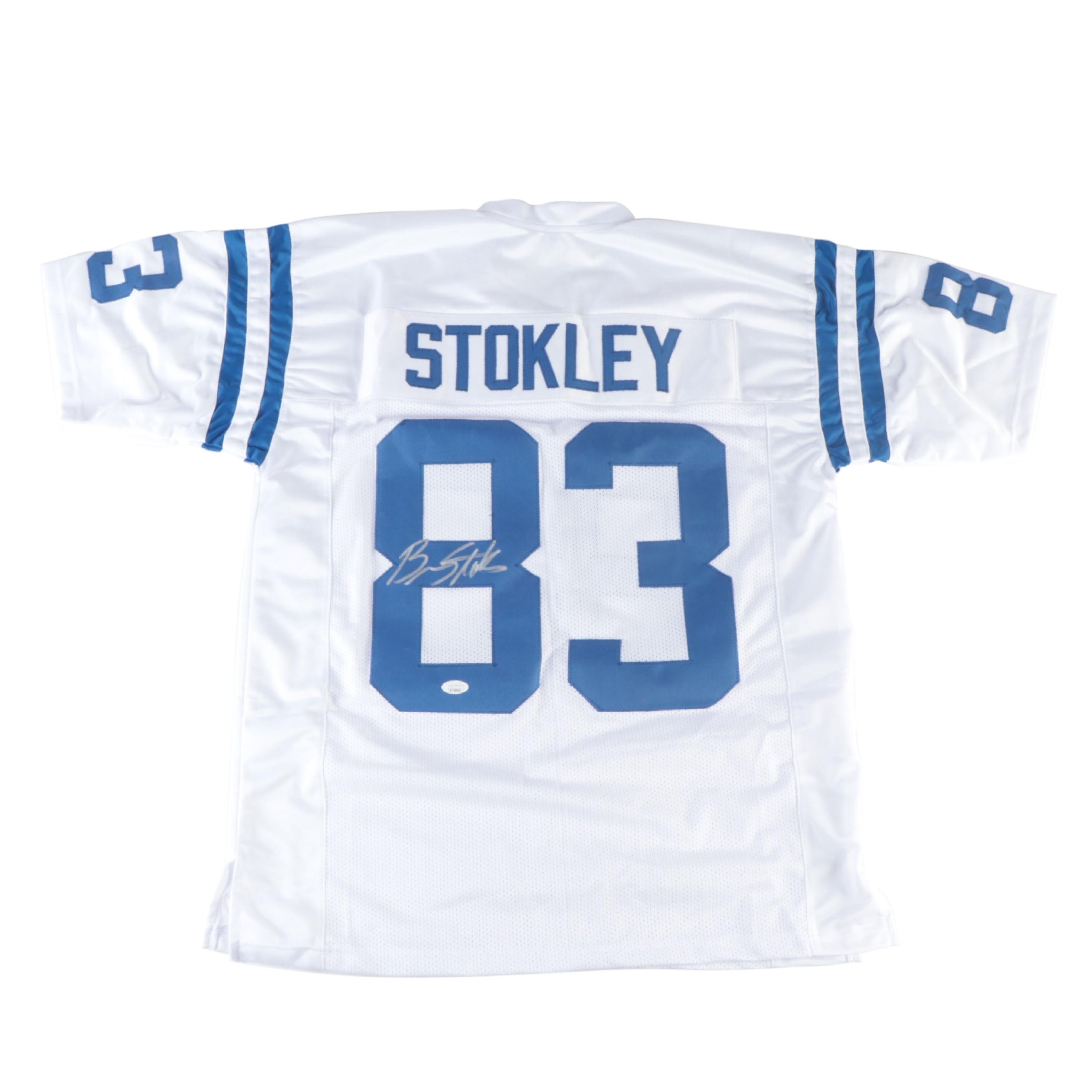 Indianapolis Colts Brandon Stokley Signed Football Jersey