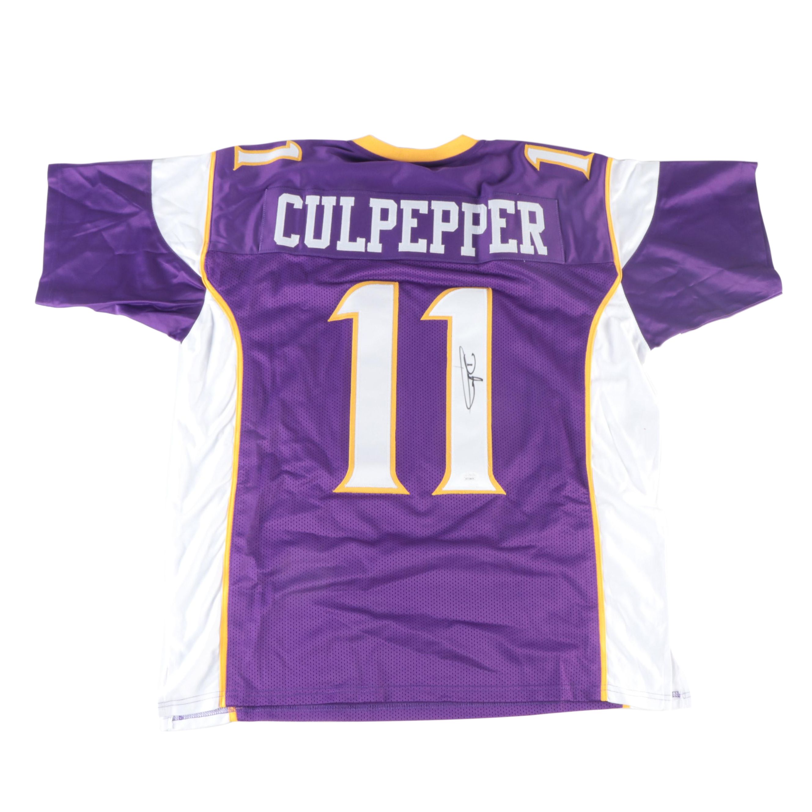 Minnesota Vikings Daunte Culpepper Signed Football Jersey