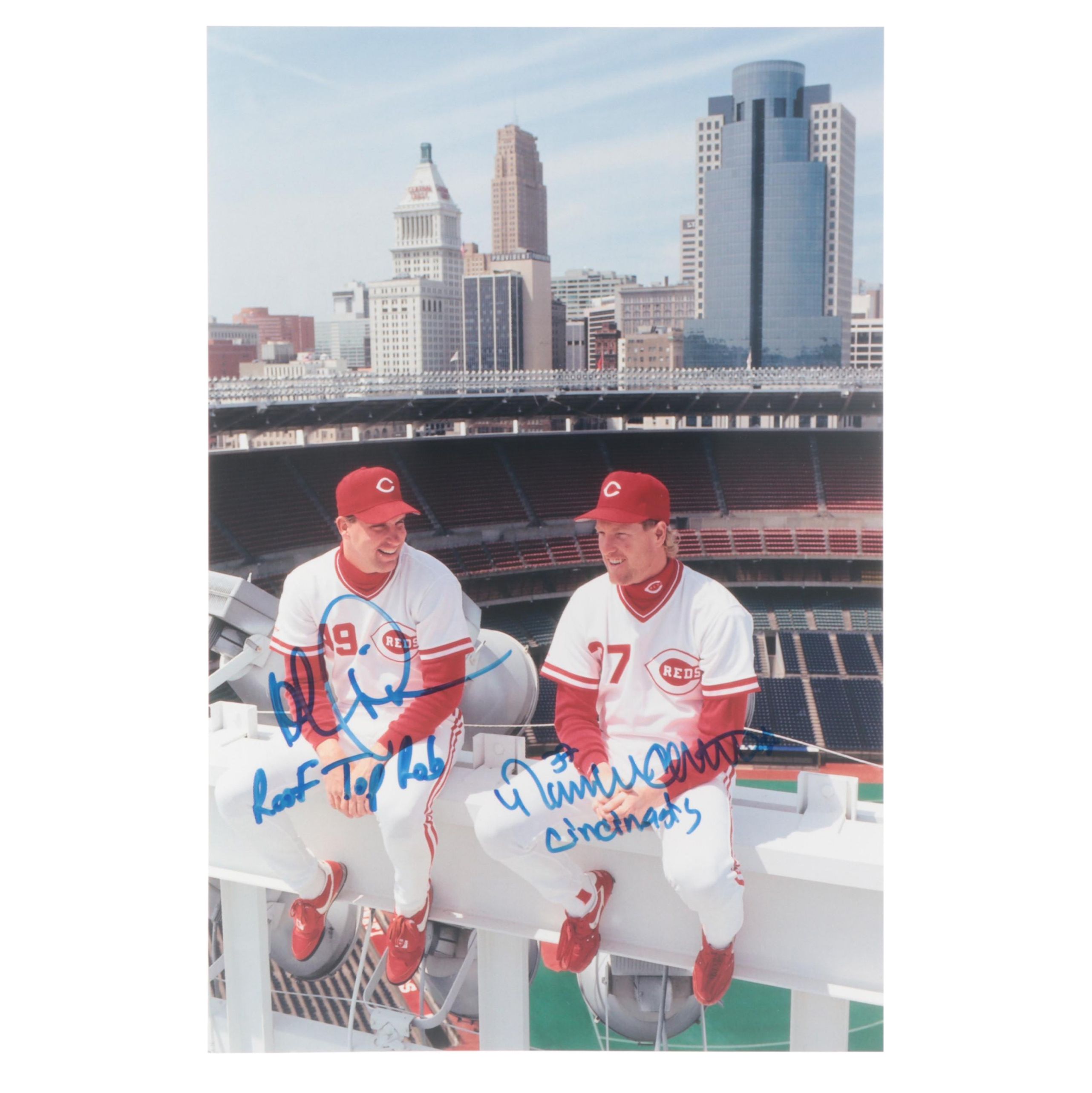 Cincinnati Reds "Nasty Boys" Rob Dibble and Norm Charlton Signed Giclée