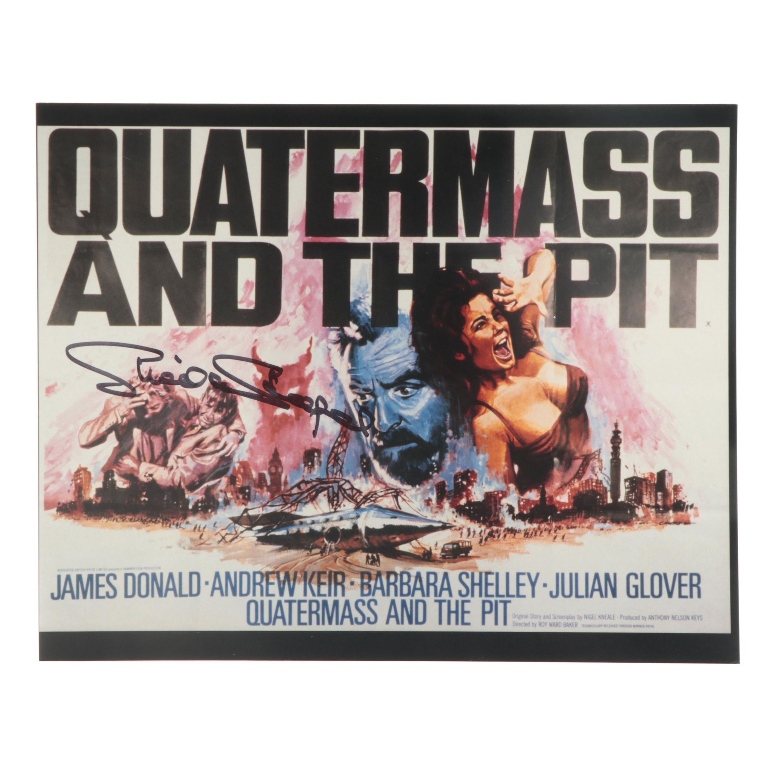 Sheila Steafel Signed "Quartermass and the Pit" Giclée