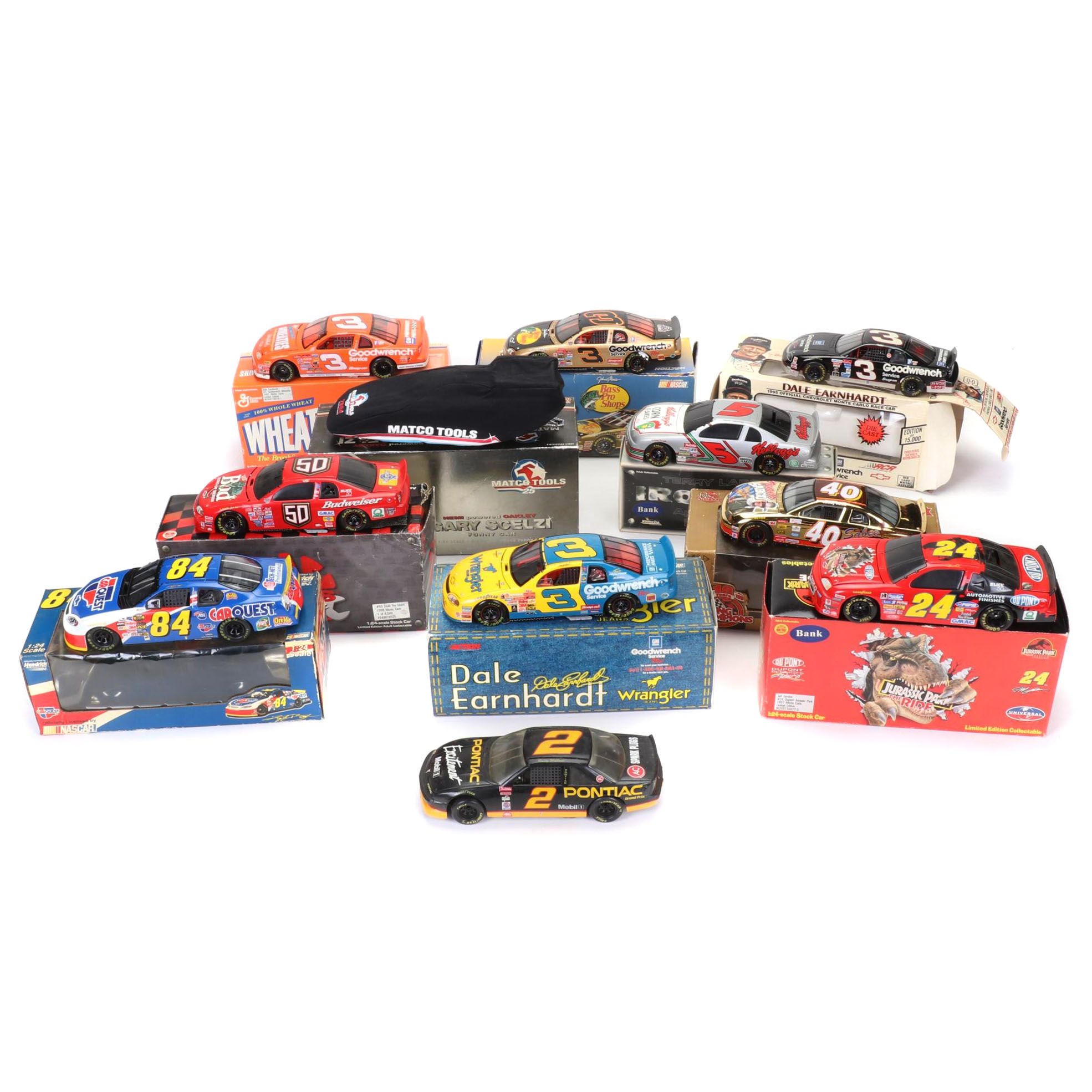 Jeff Gordon Limited Edition Jurassic Park Coin Bank, Other NASCAR Diecast Cars