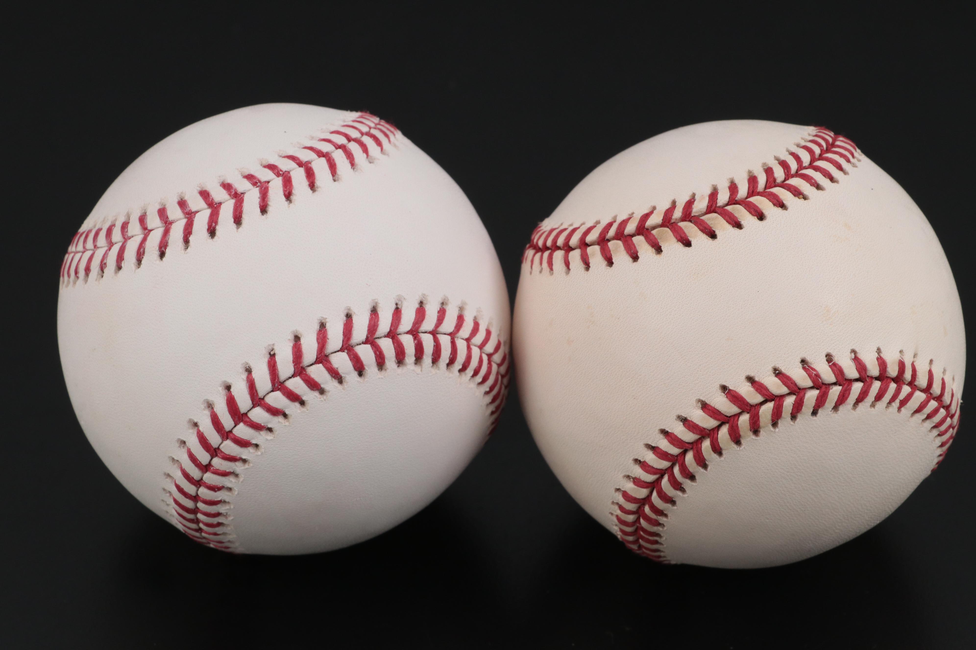 Rawlings Baseballs With 1994 World Series, Nolan Ryan Commemorative, More