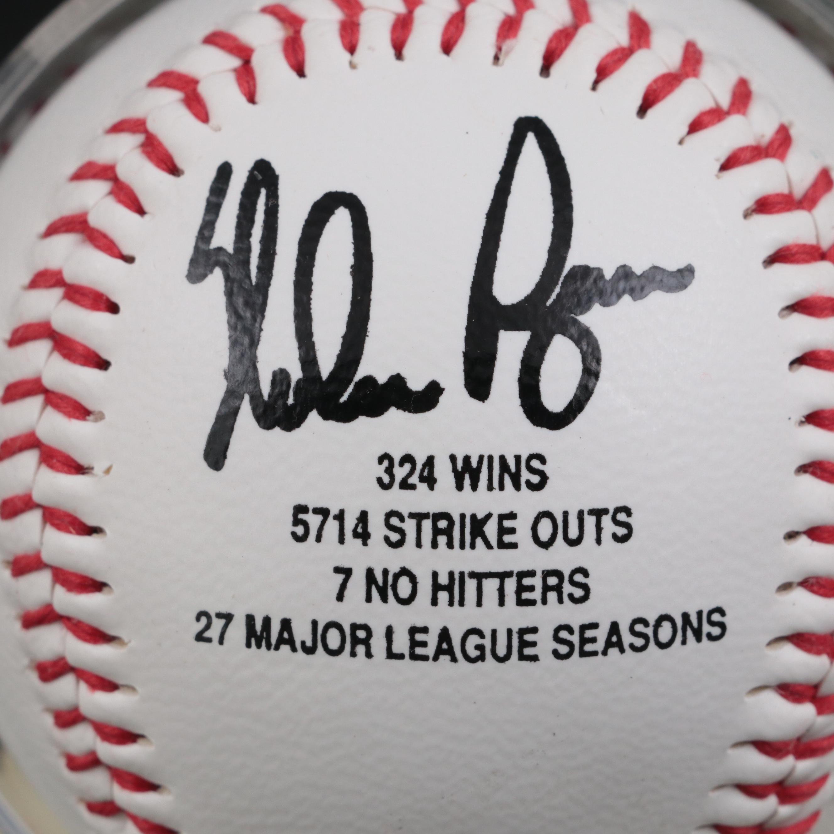 Rawlings Baseballs With 1994 World Series, Nolan Ryan Commemorative, More