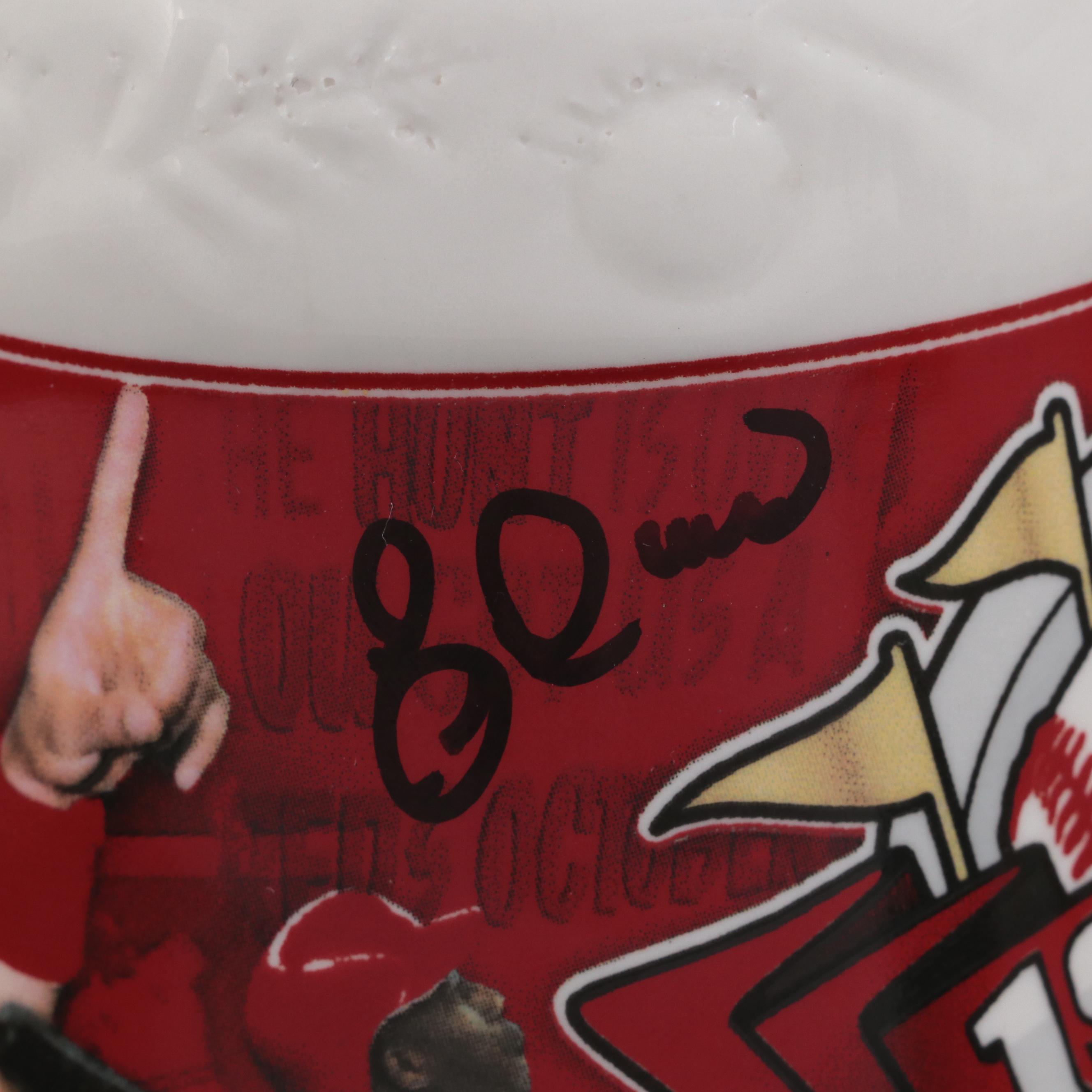 Cincinnati Reds Baseball Steins With Eric Davis Signature