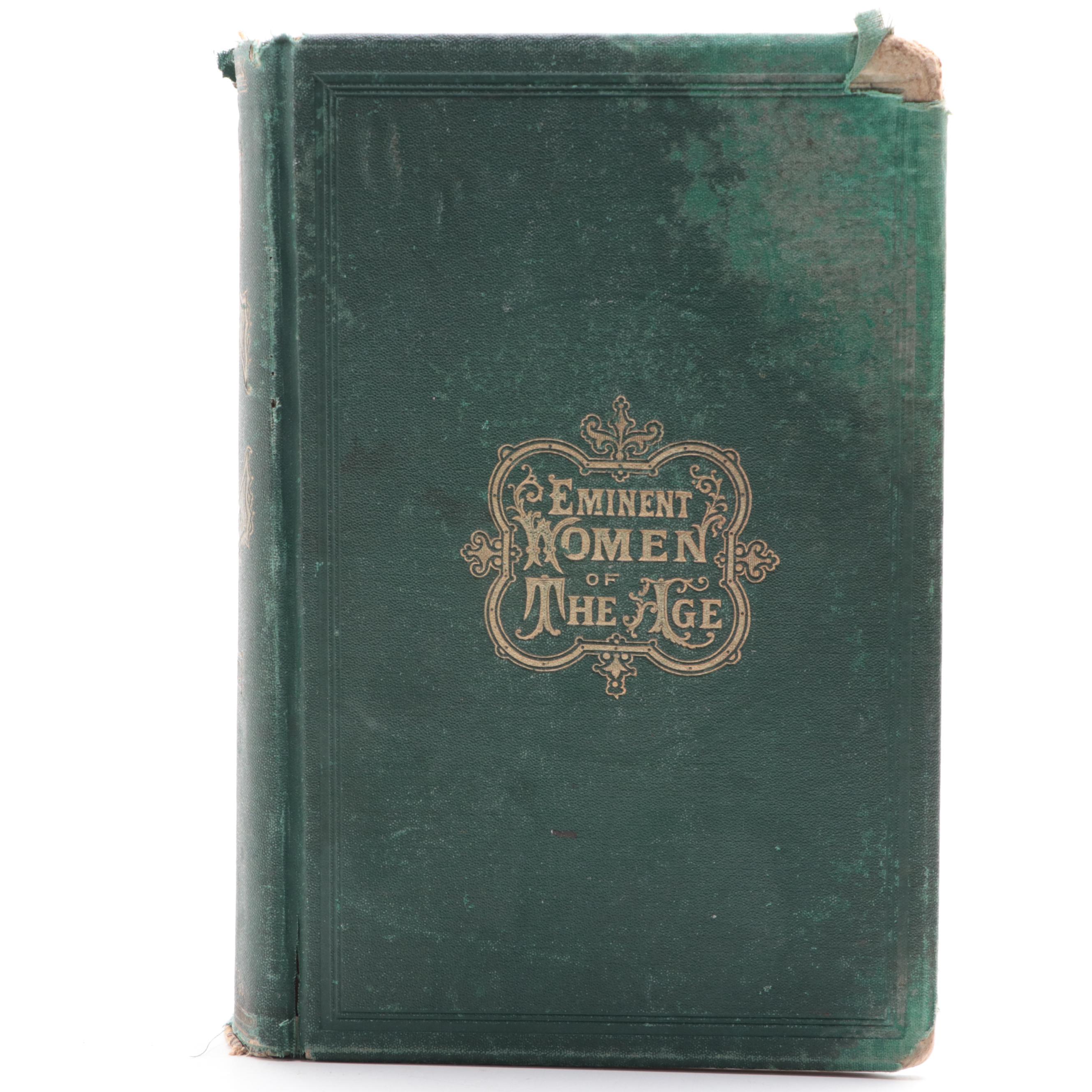 Illustrated "Eminent Women of the Age" by James Parton, 1868