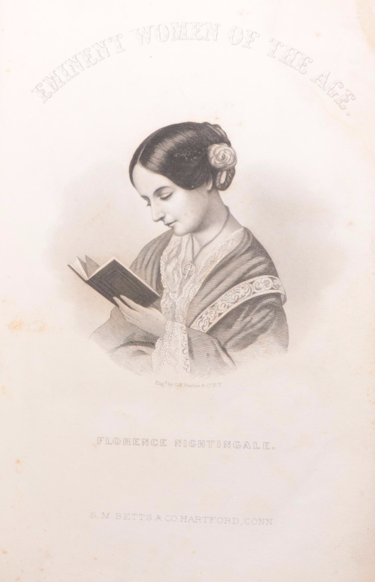 Illustrated "Eminent Women of the Age" by James Parton, 1868