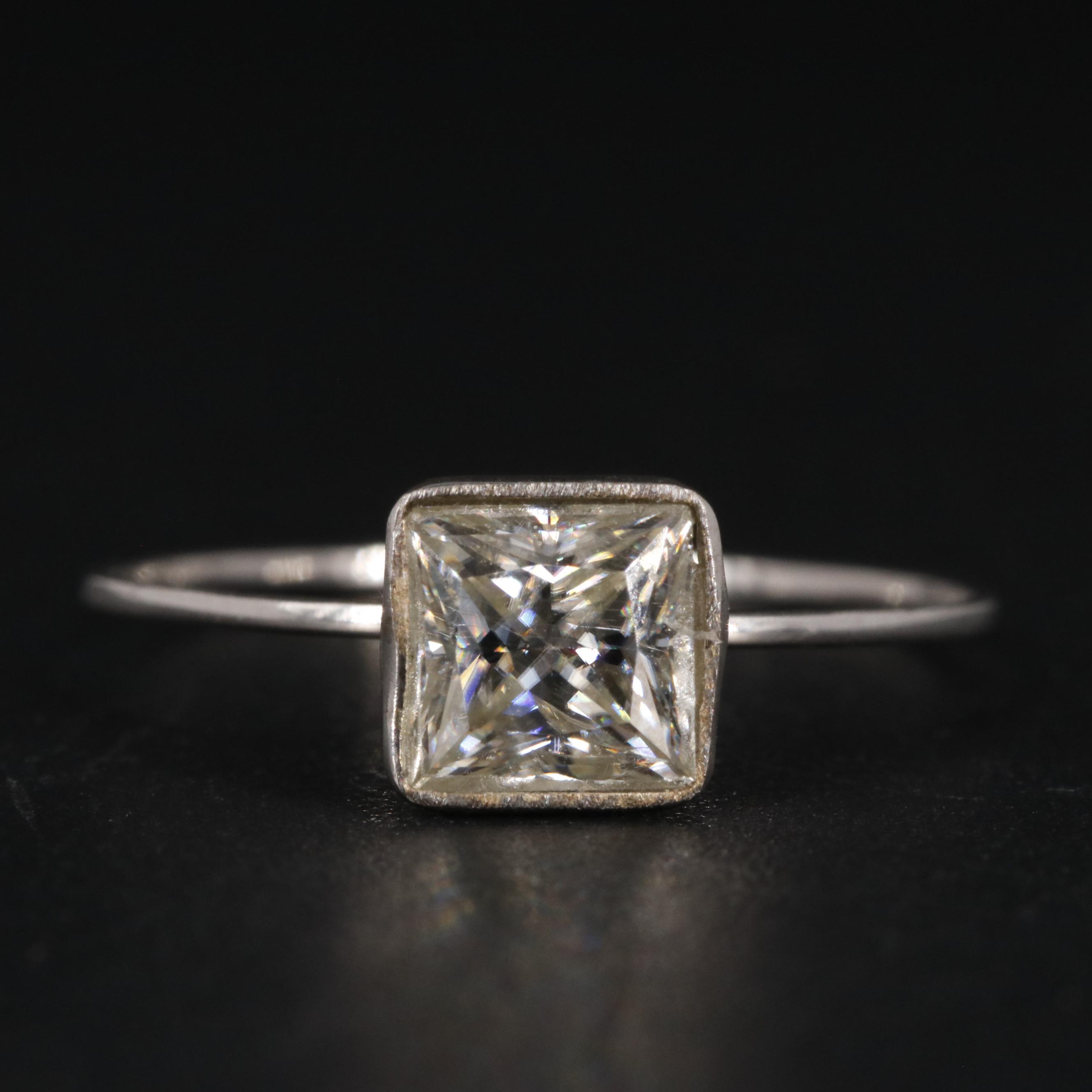 10K Moissanite Ring