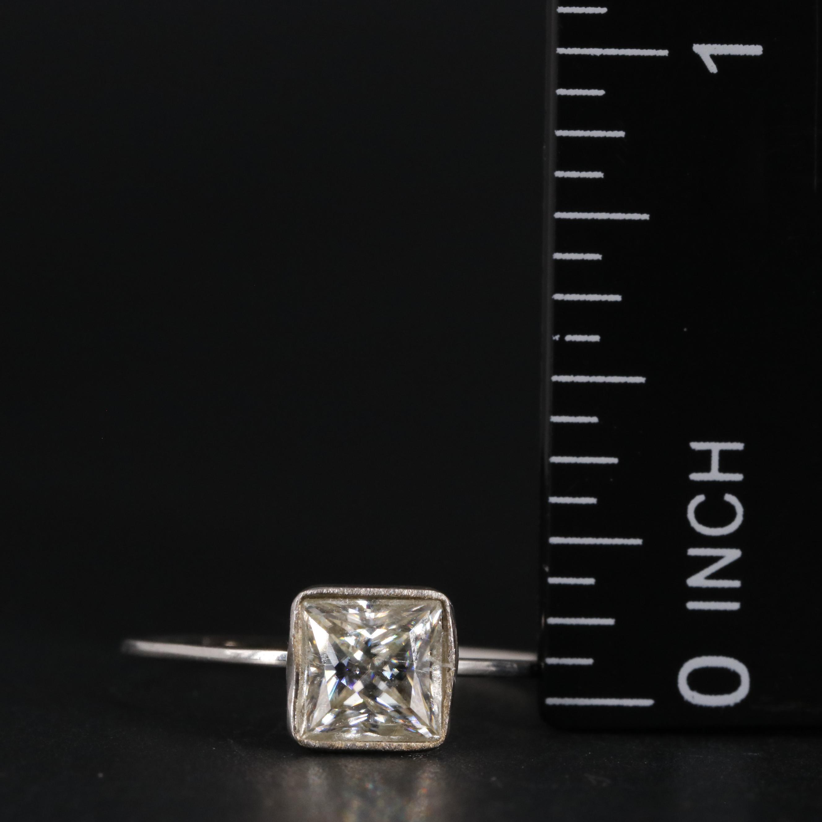 10K Moissanite Ring