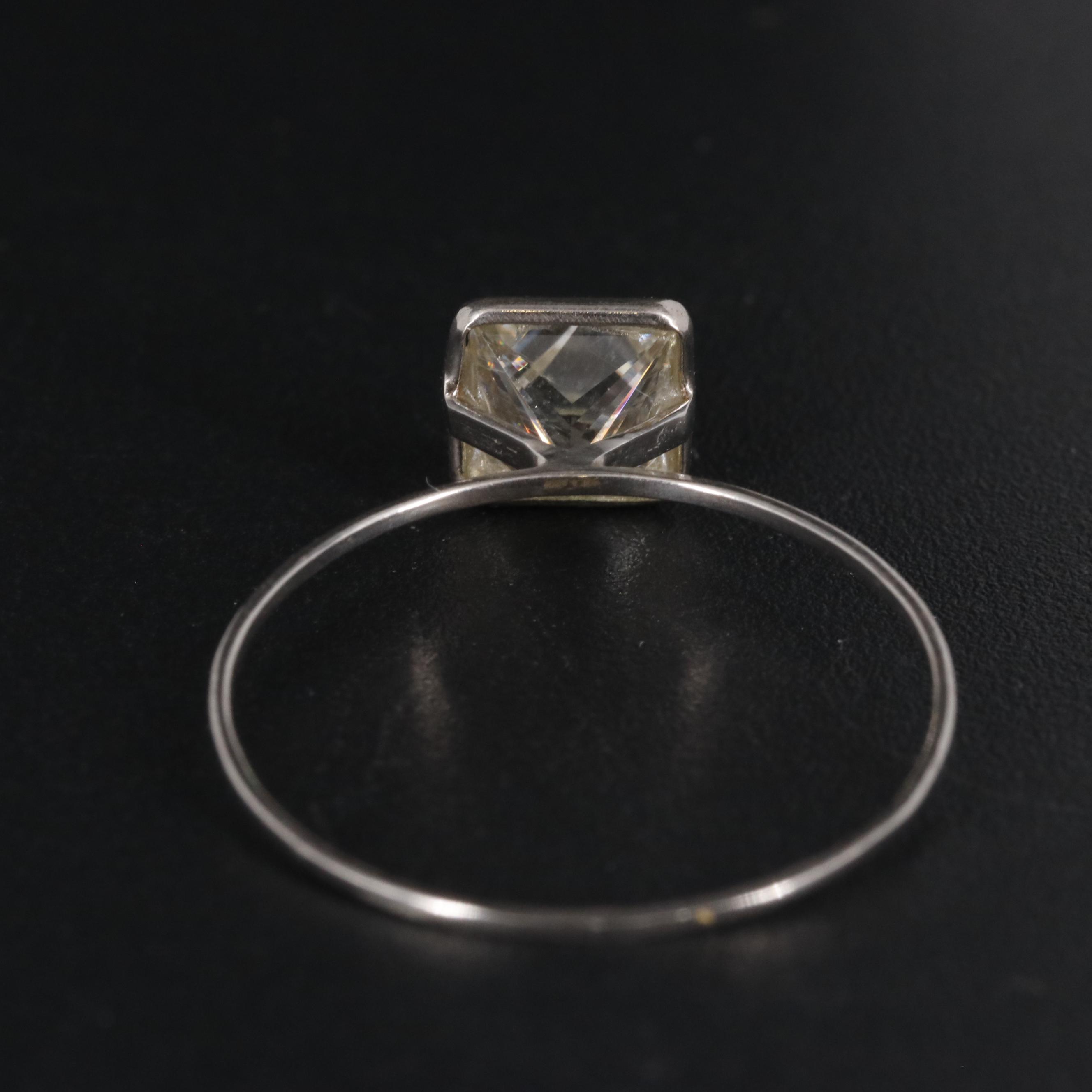 10K Moissanite Ring