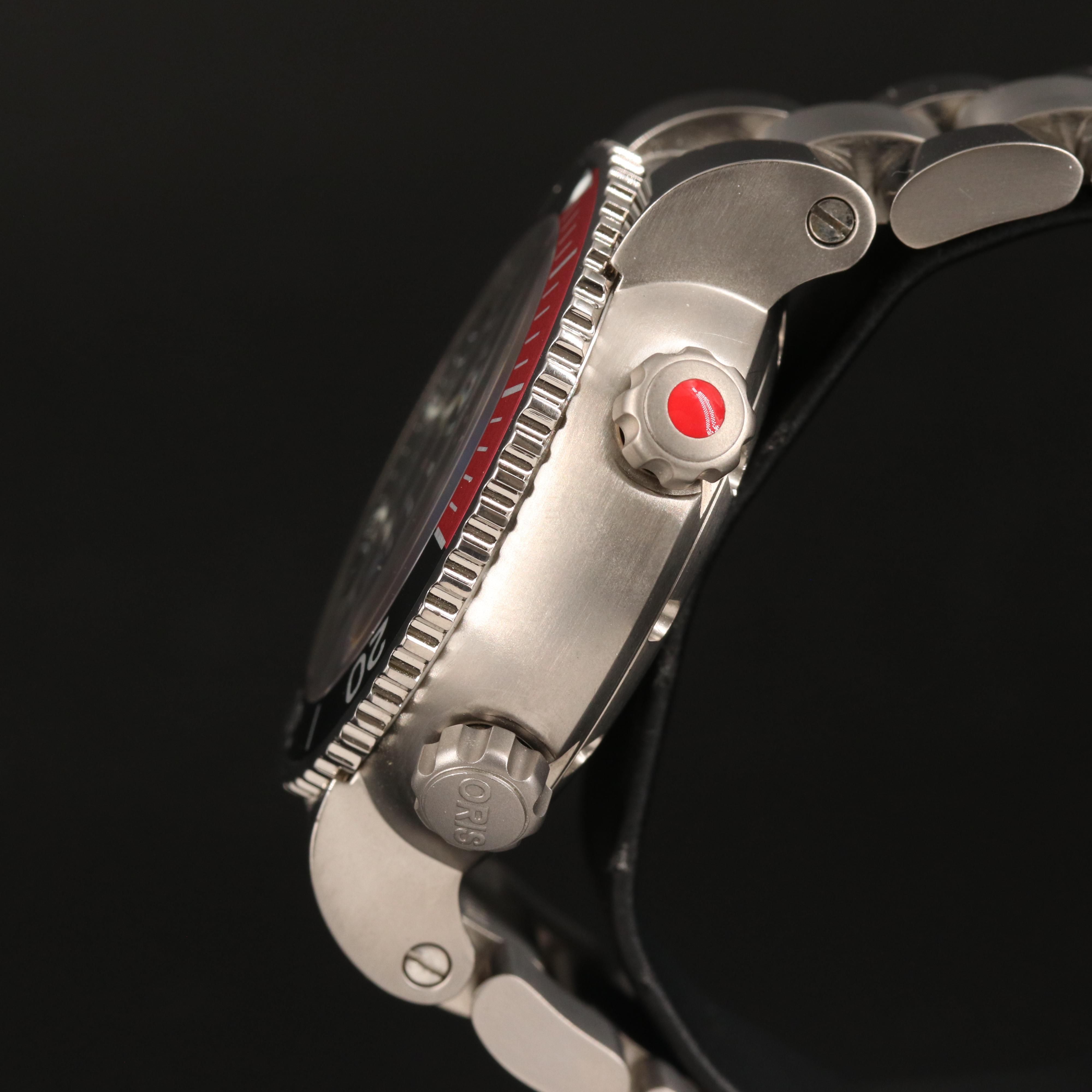 Oris TT1 Professional Titanium Regulator Dial Watch