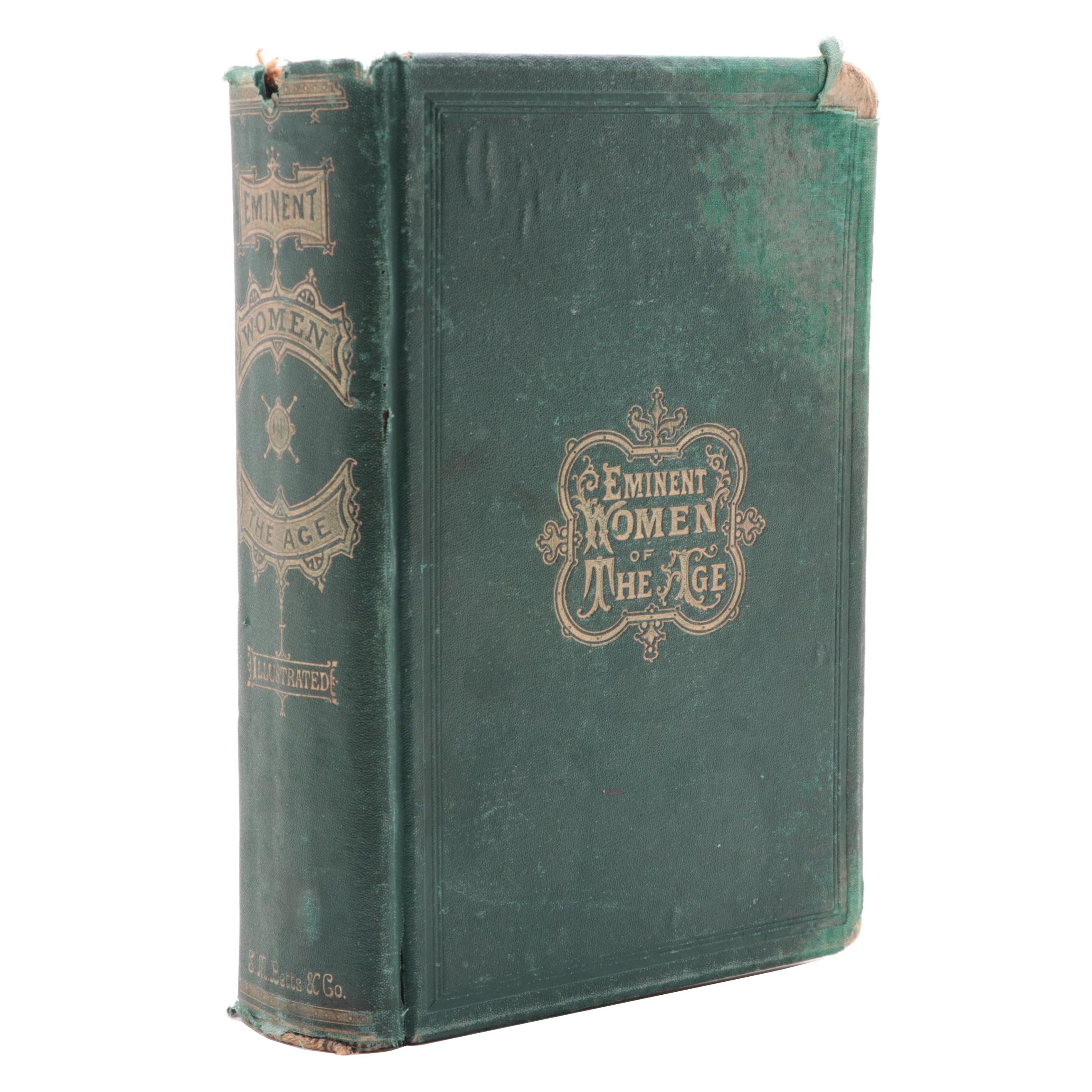 Illustrated "Eminent Women of the Age" by James Parton, 1868