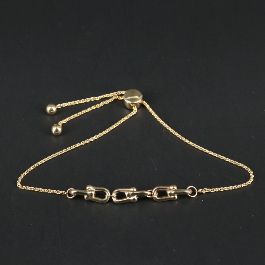 14K Chain Link Bracelet